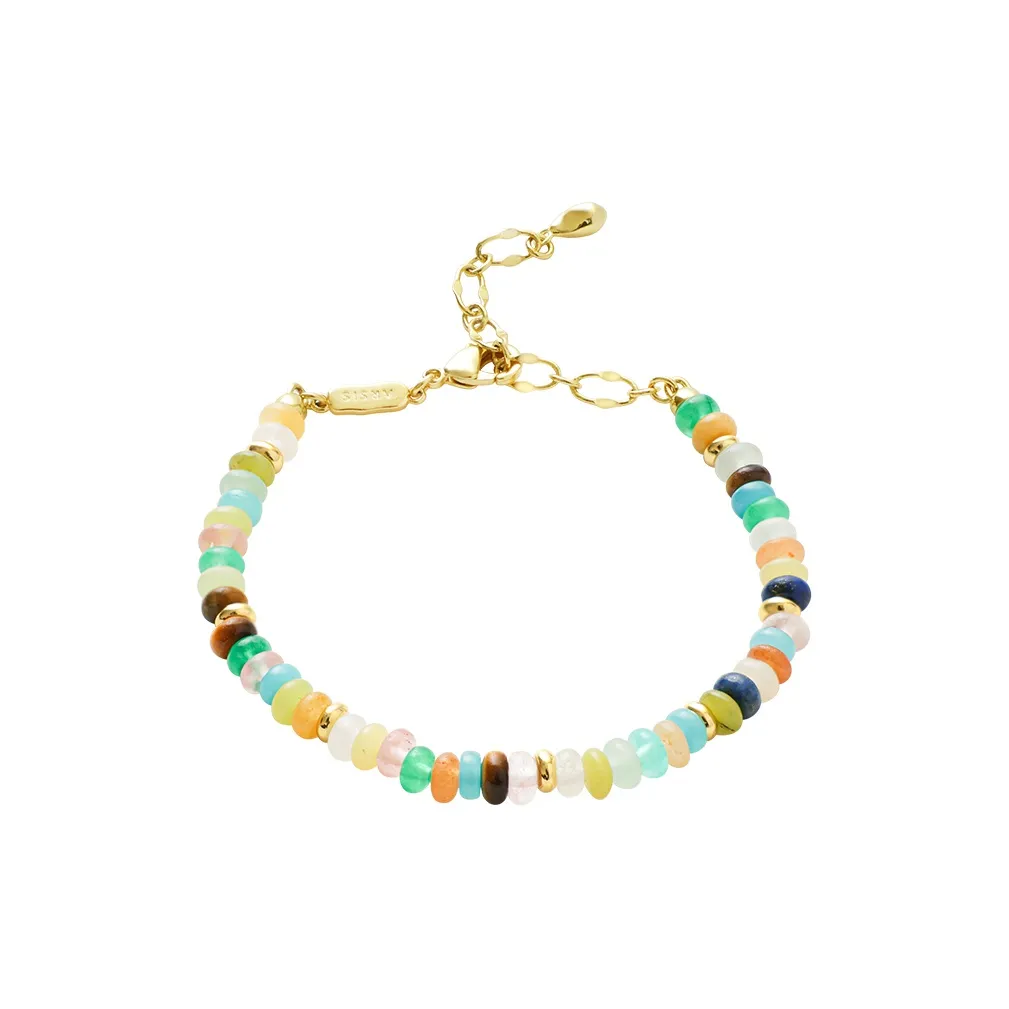 Arsis Кристальный Браслет с натуральными камнями Браслет с бусинами Браслет-шнурок Ювелирные изделия Унисекс