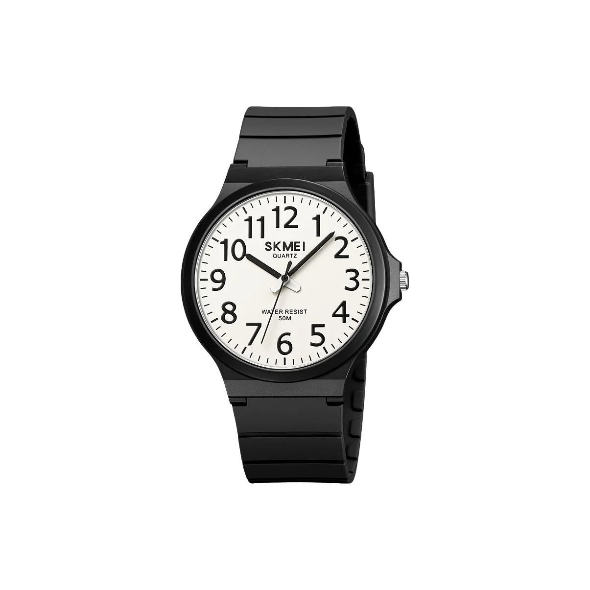SKMEI Кварцевый механизм TPU ремешок часы унисекс разноцветный циферблат