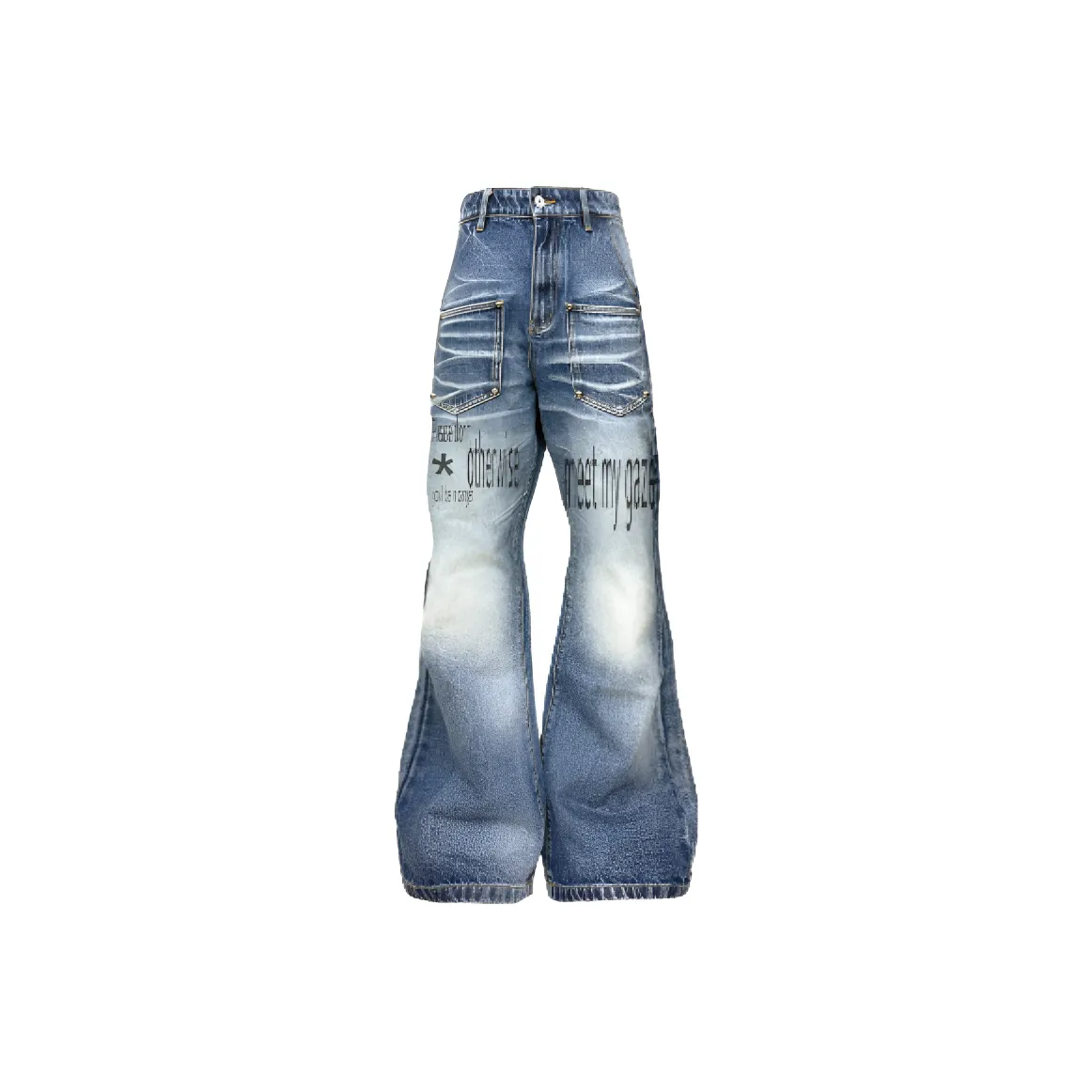 NRXX Blue Men's Jeans NRXX Синий Мужской Джинсы