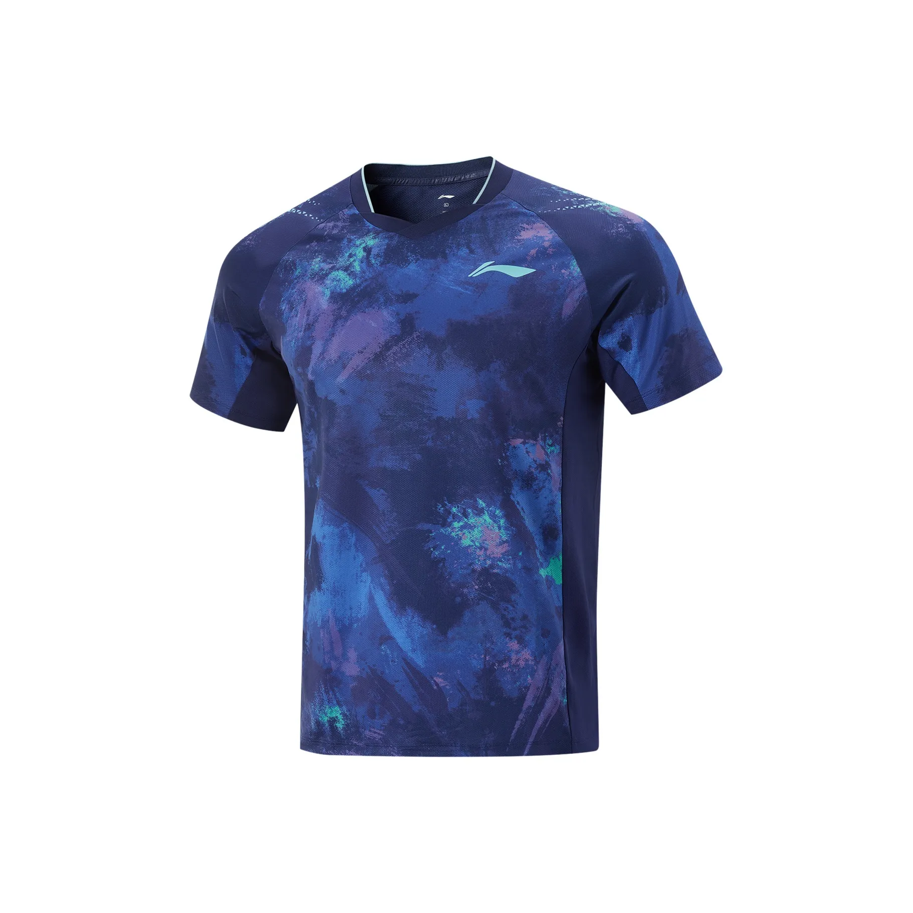 LINING Table Tennis Series T Рубашка Мужская Синяя