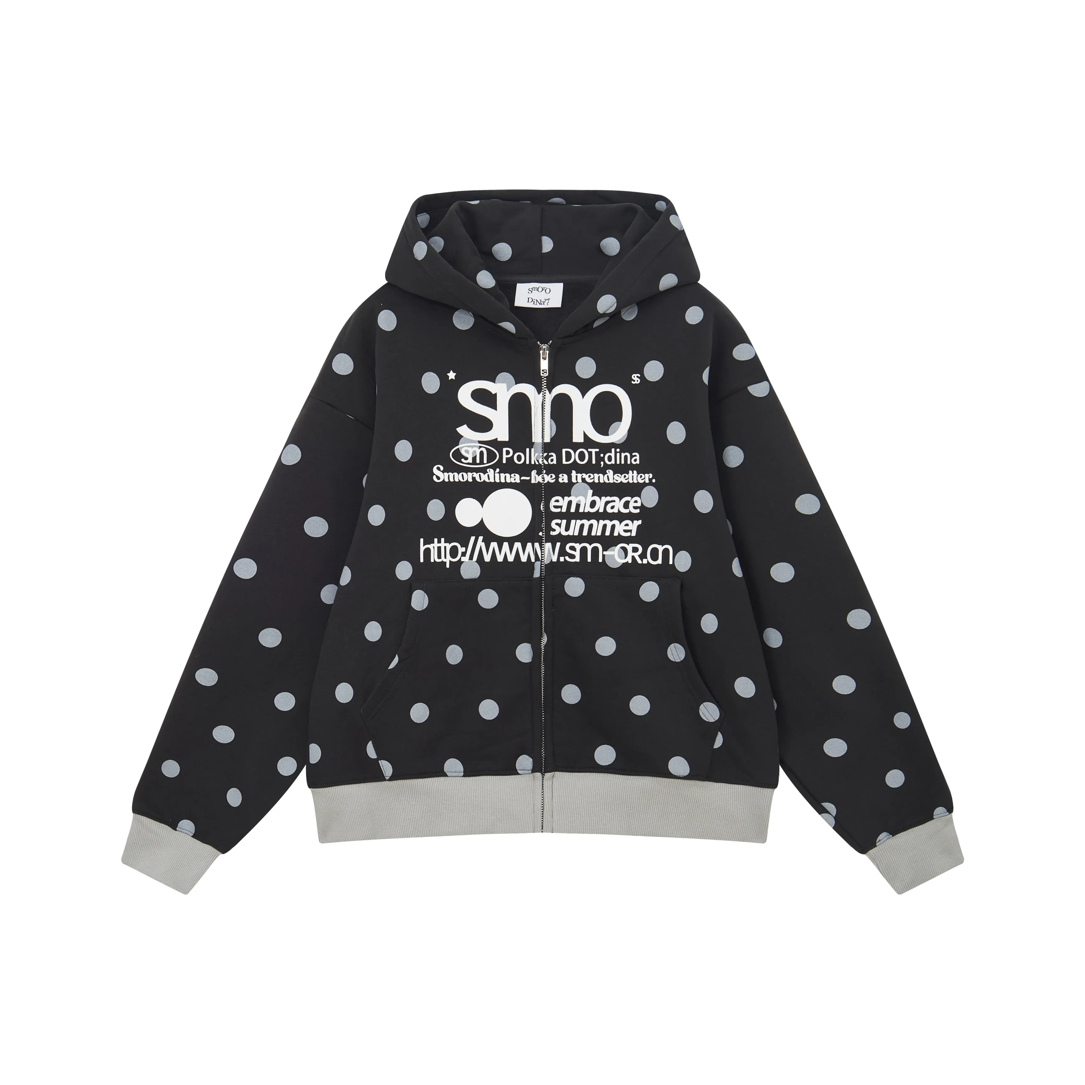 SMORODINA Темно-серый Женский Свитшот