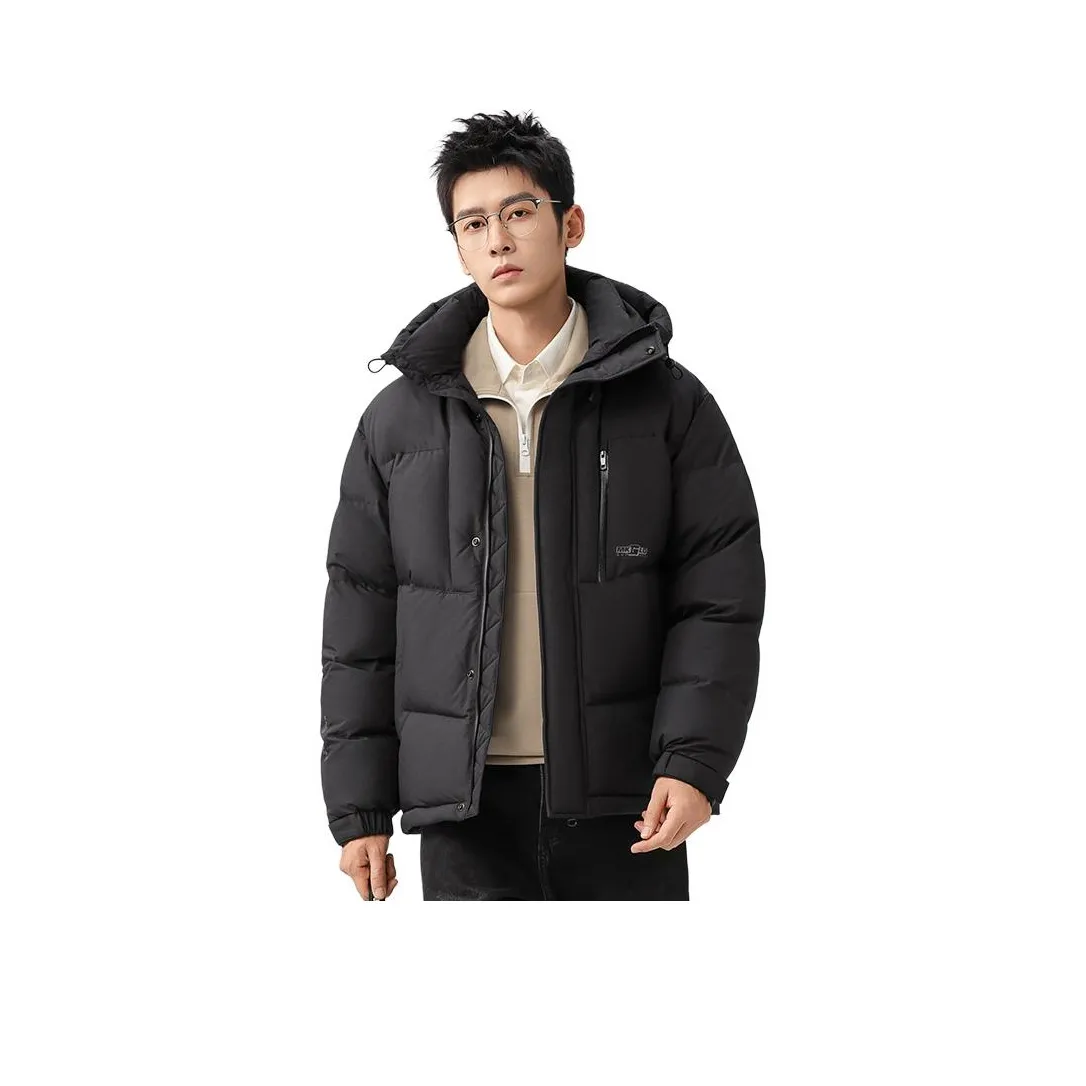 SNOW FLYING Черный Мужской Пуховик