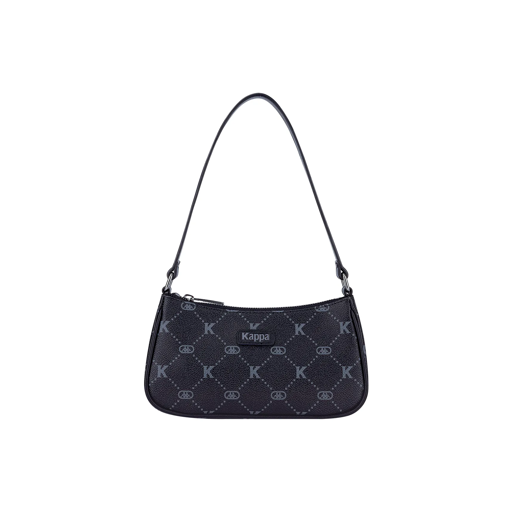 KAPPA Матовая кожа Сумка Сумка через плечо Стандартная Женская Универсальная Черная