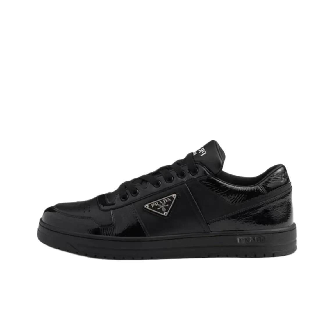 PRADA Downtown Skateboard Shoes Men Low-Top Black