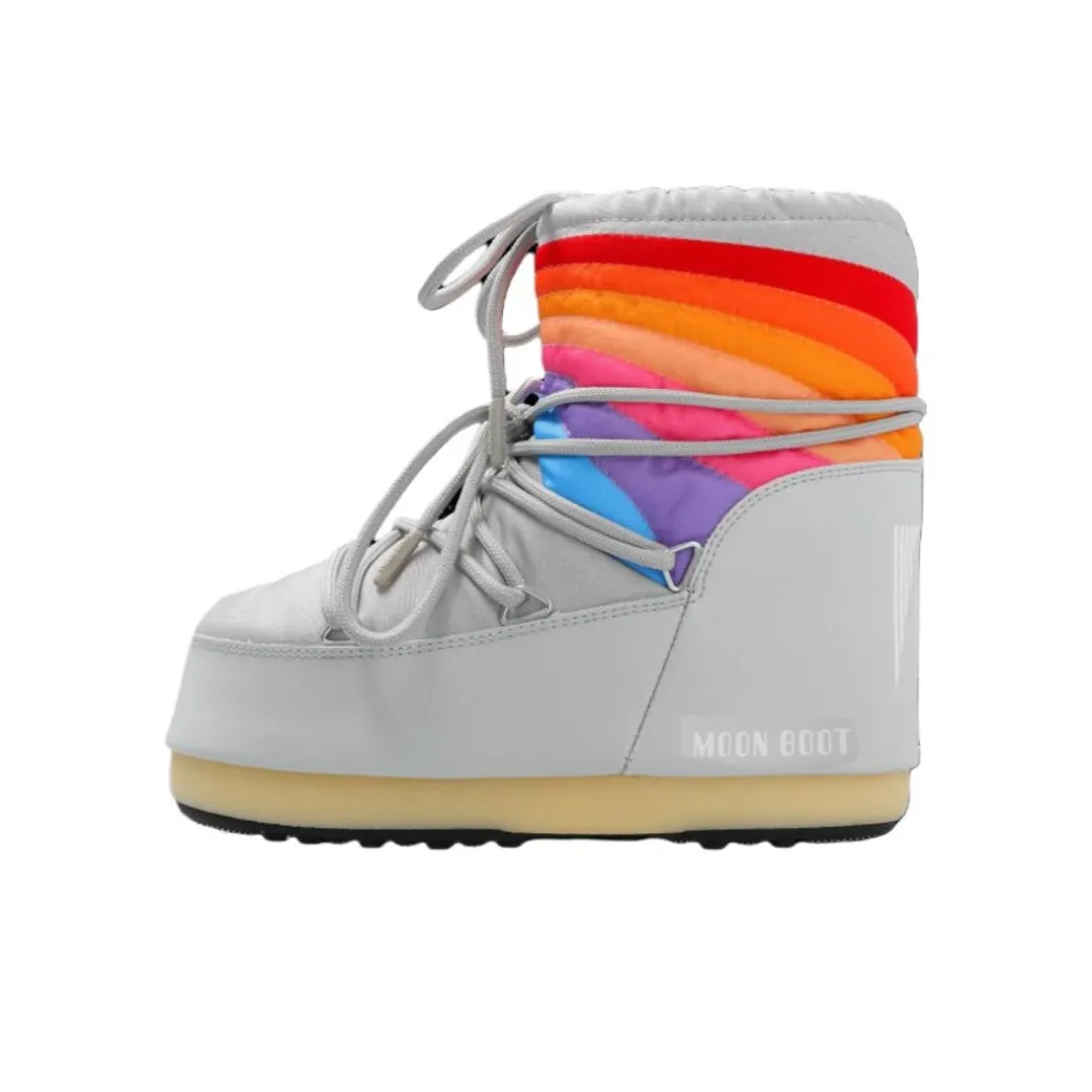 MOON BOOT Короткий сноубутс унисекс серый