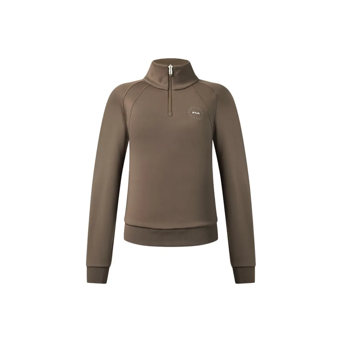 FILA Фитнес Свитшот Женский Оранжевый Коричневый