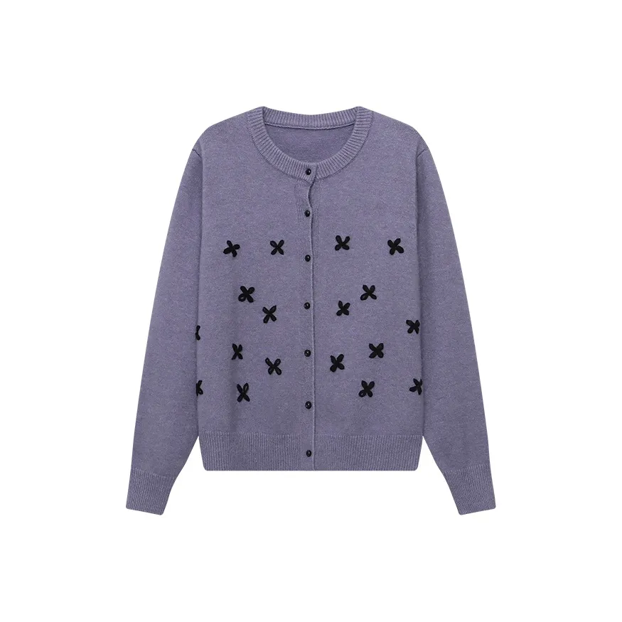 CHARM PICK Фиолетовый Женский Трикотаж