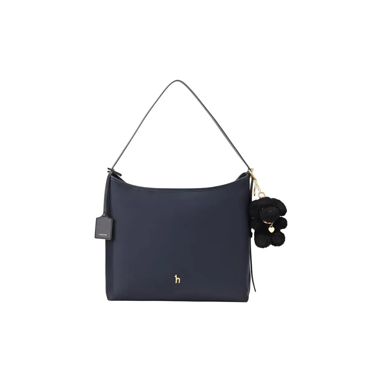 HAZZYS Ткань Бродяга Сумка на плечо Средняя Женская Темно-синий Черный Бежевый