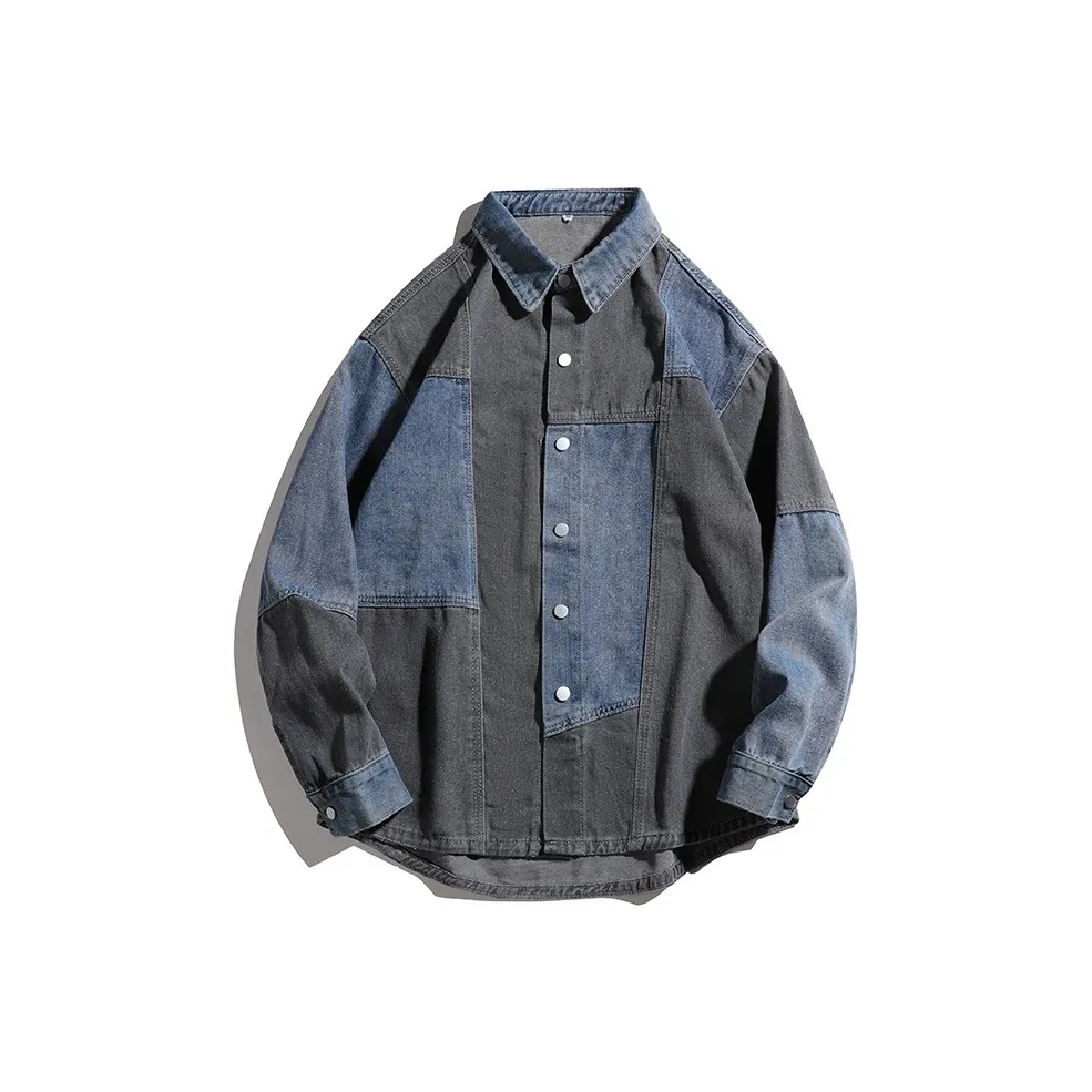 PLQV Серые Мужские Рубашки