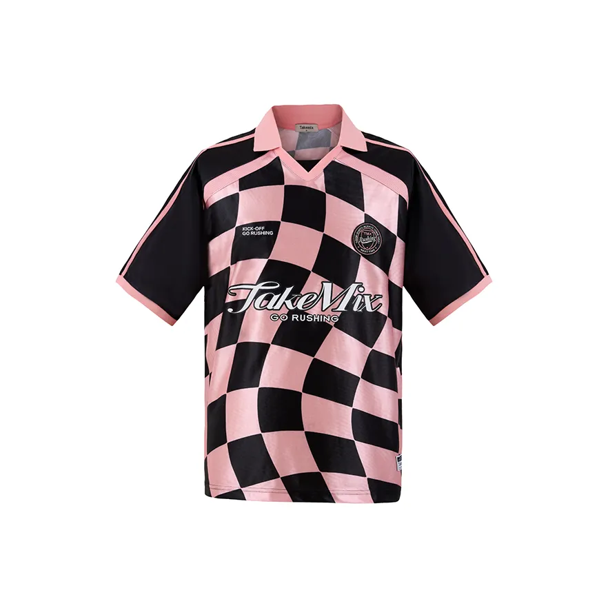 TAKEMIX Розовый Унисекс Футбольные Джерси