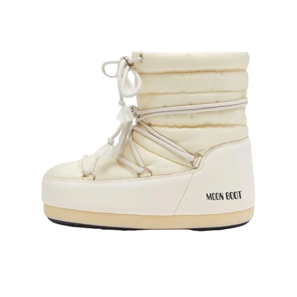 MOON BOOT Evx Свет Короткий Сноубутсы Унисекс Кремово-белый