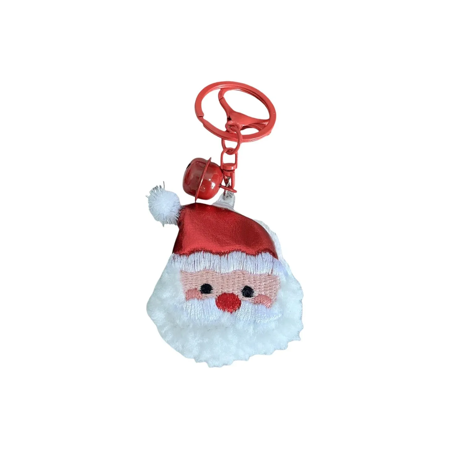 ROUERXIONG Christmas Bell Украшение Плюшевый Брелок 4CM 5cm 6CM 6,5CM Рекомендуемая Высота