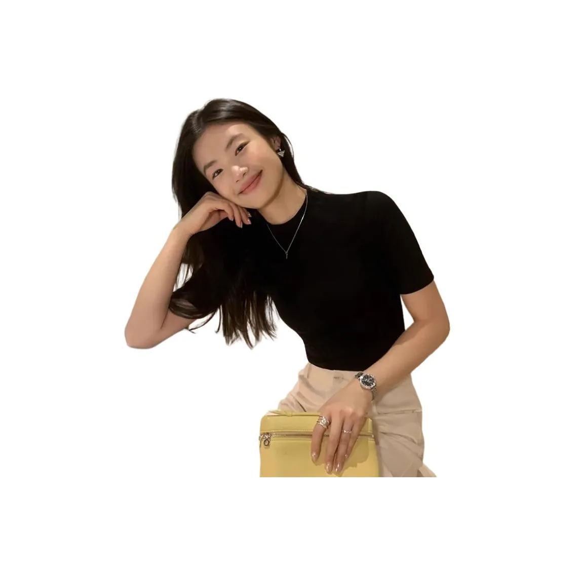 Lanza Черные Женские T-рубашки