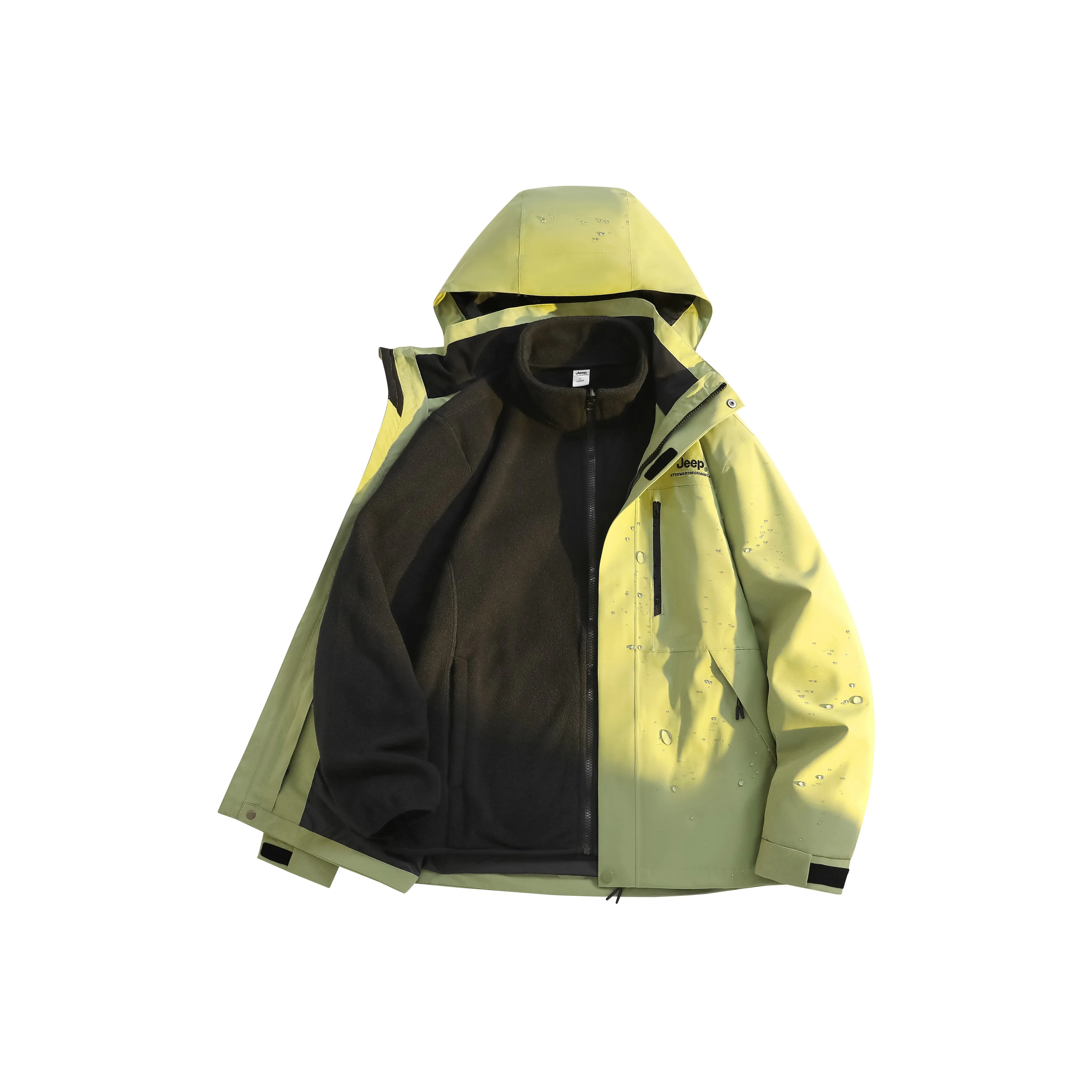Jeep Водонепроницаемый Ветрозащитный Устойчивый к истиранию Термическая ветровка Унисекс