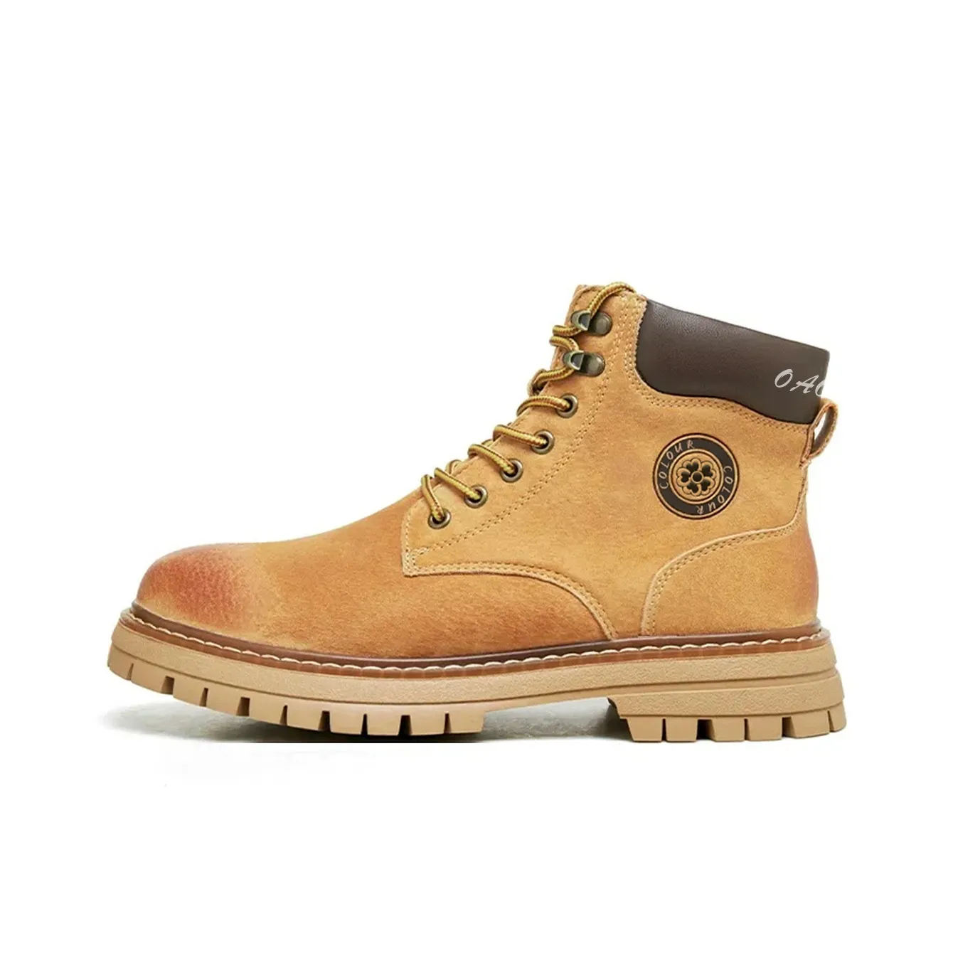 OAOQ Martin Boots Ginger Yellow Unisex OAOQ Мартинсы Имбирно-желтый Унисекс