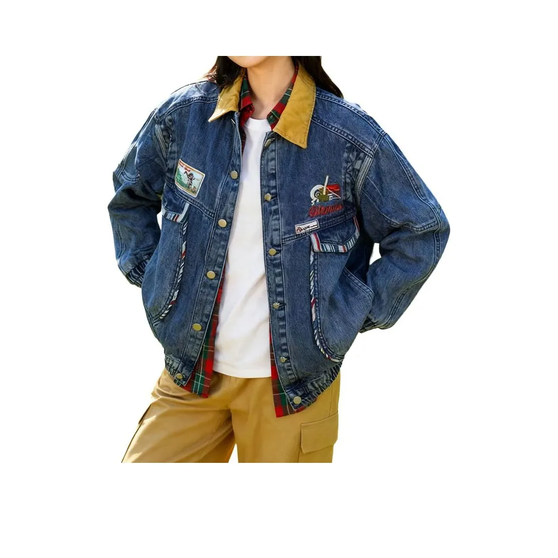 OKPI Унисекс Джинсовые Куртки