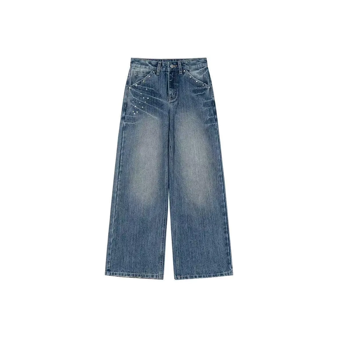 BELOVED STARRY Синий Женские Джинсы