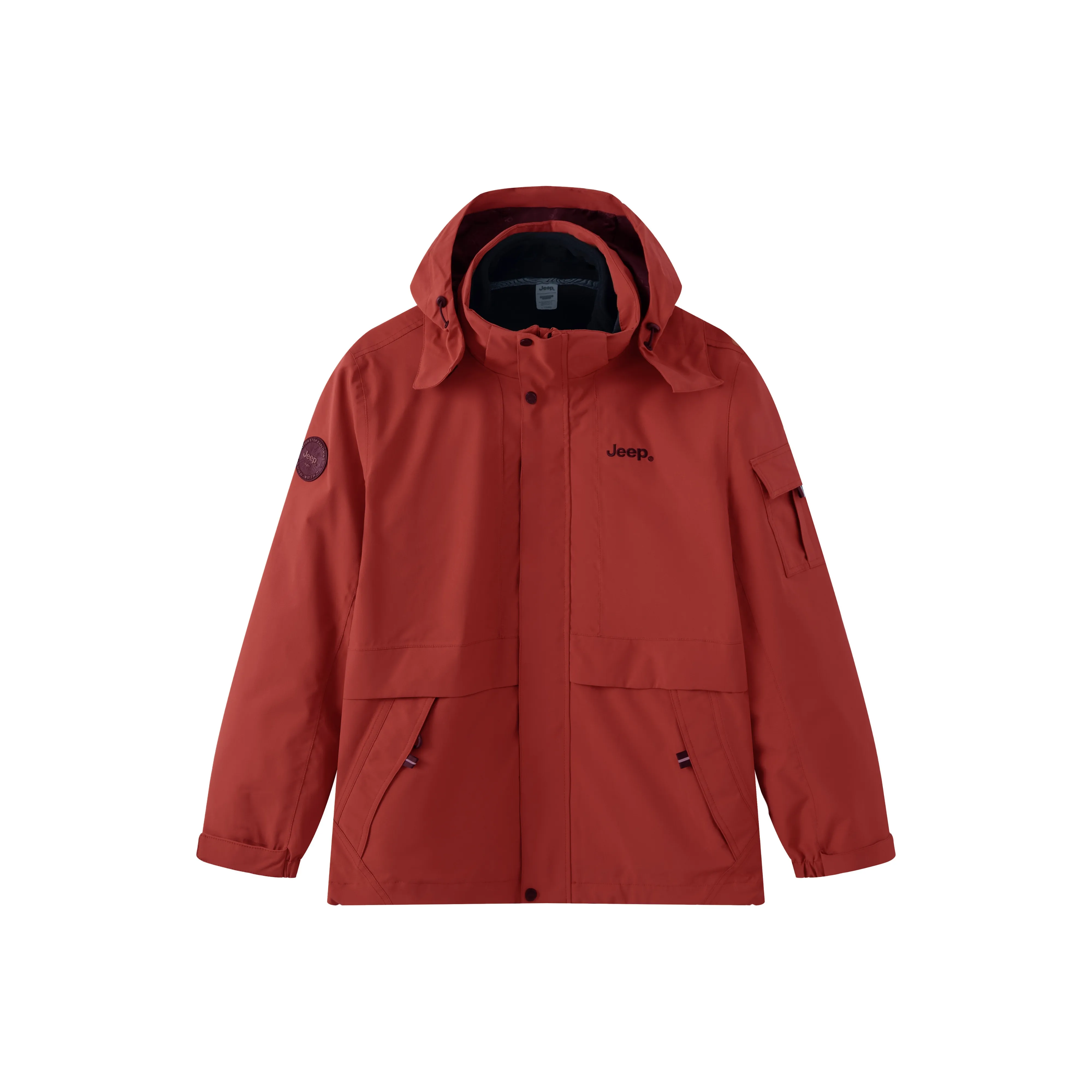 Jeep Термический Износостойкий Холодостойкий Водонепроницаемый Дождевик Унисекс