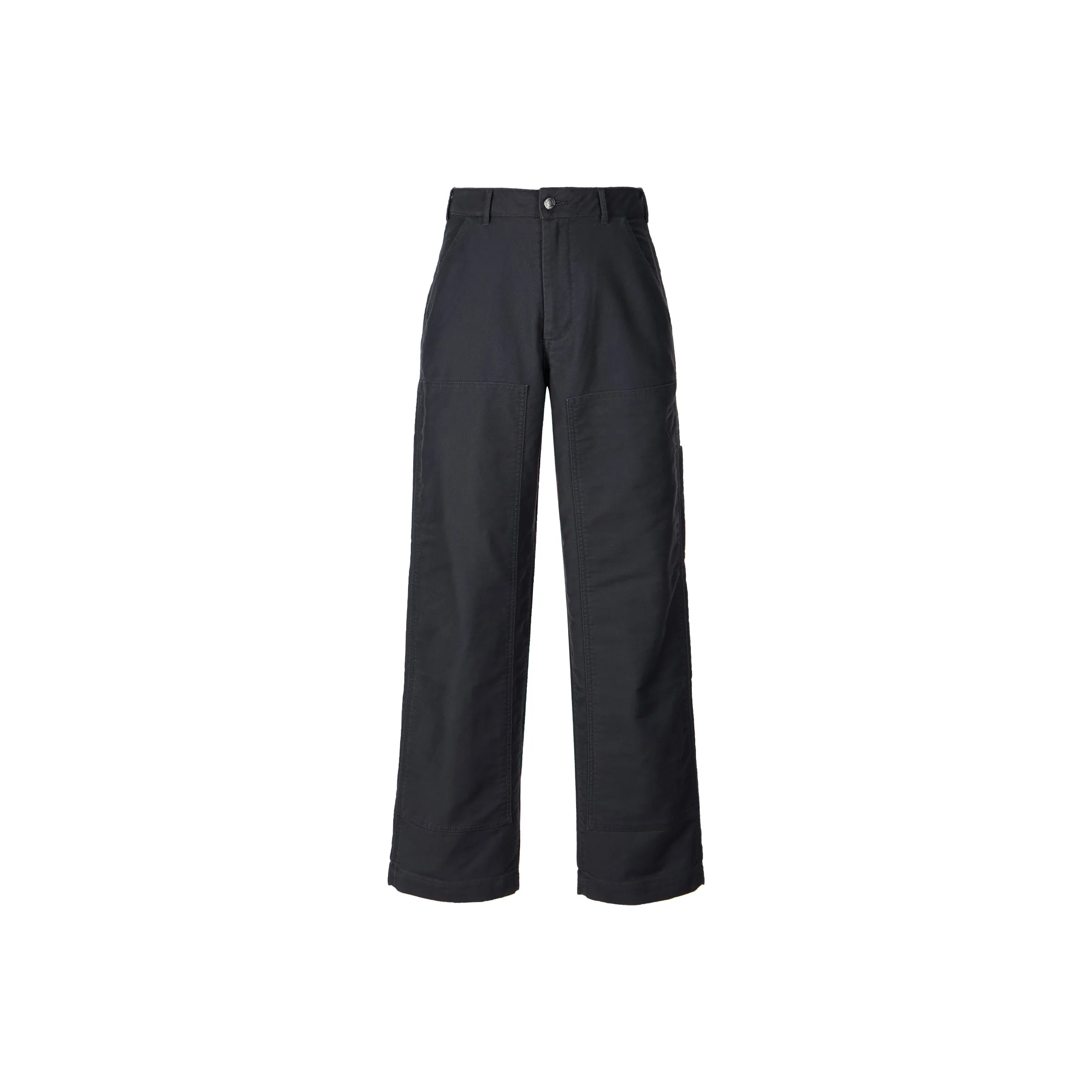 Nike LIFE DOUBLE Knee Casual Pants Men's Charcoal Black