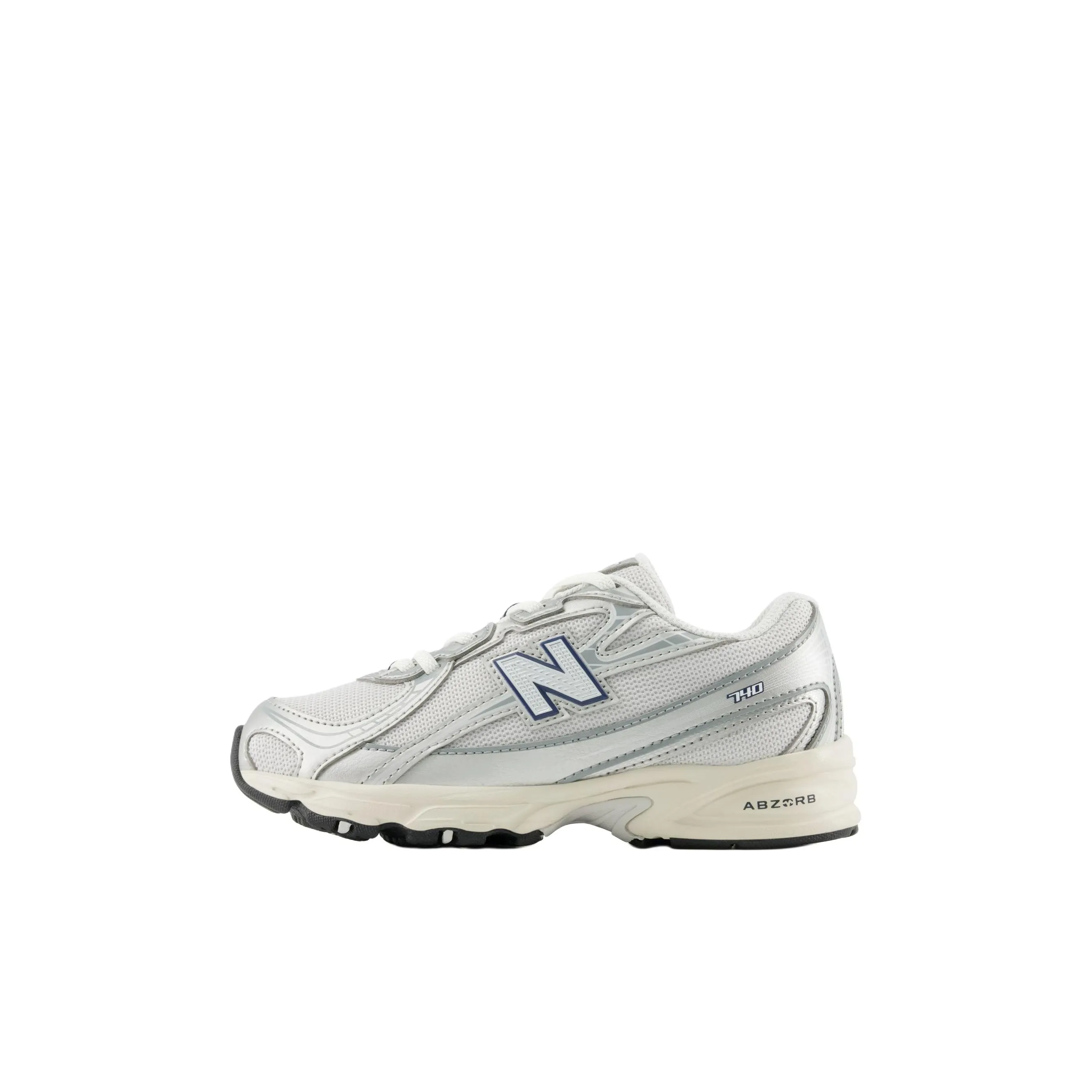 New Balance NB 740 Амортизация и Дышащий Низкий Топ Детские Лайфстайл Обувь Белый Для Детей Возрастом 3-7 Лет