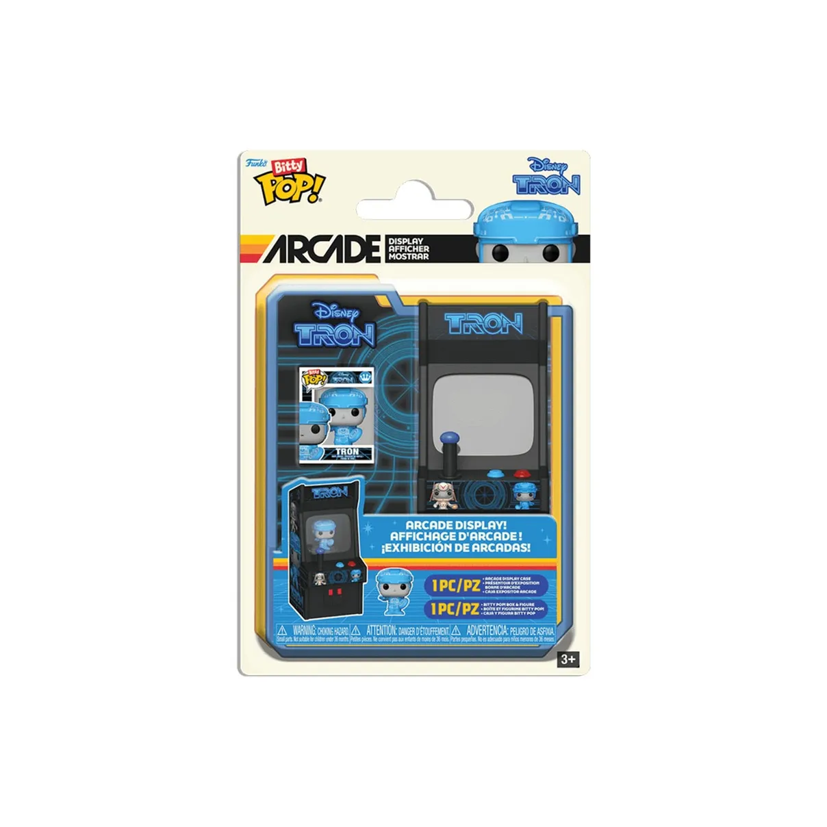 Funko Arcade Tron Мини Консоль Игры Чиби Фигурки