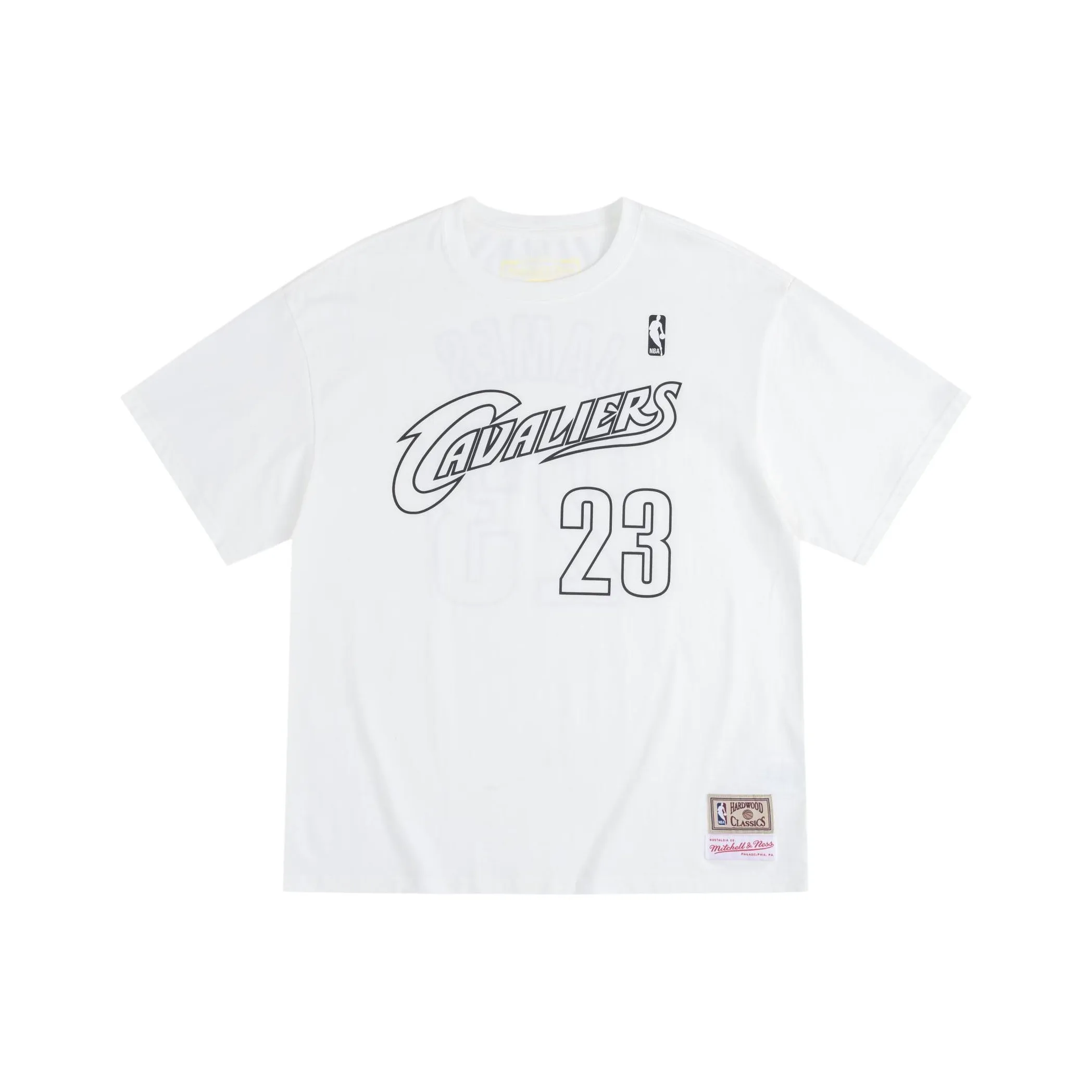 MITCHELL NESS T-Shirt Унисекс Белый