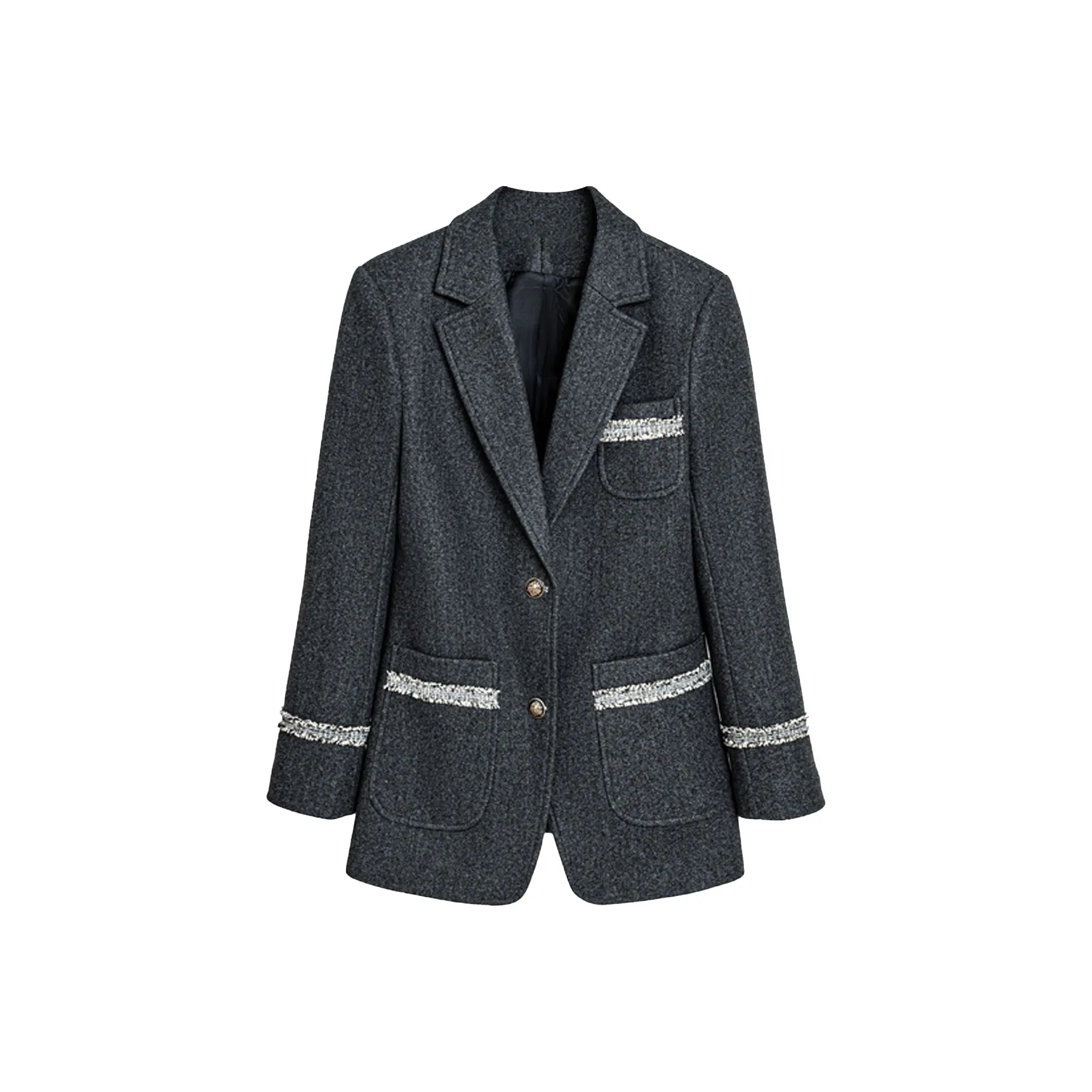 DonnaZilan Элегантный Удобный Костюм Женские Модный Дизайн Feel Универсальный Шерстяной Бизнес Костюм Пальто