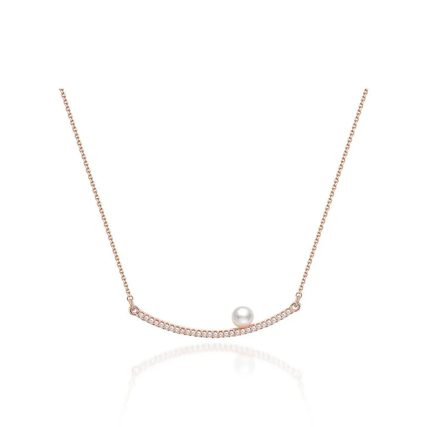 AJIDOU Ожерелья из синтетического кубического циркония Женские