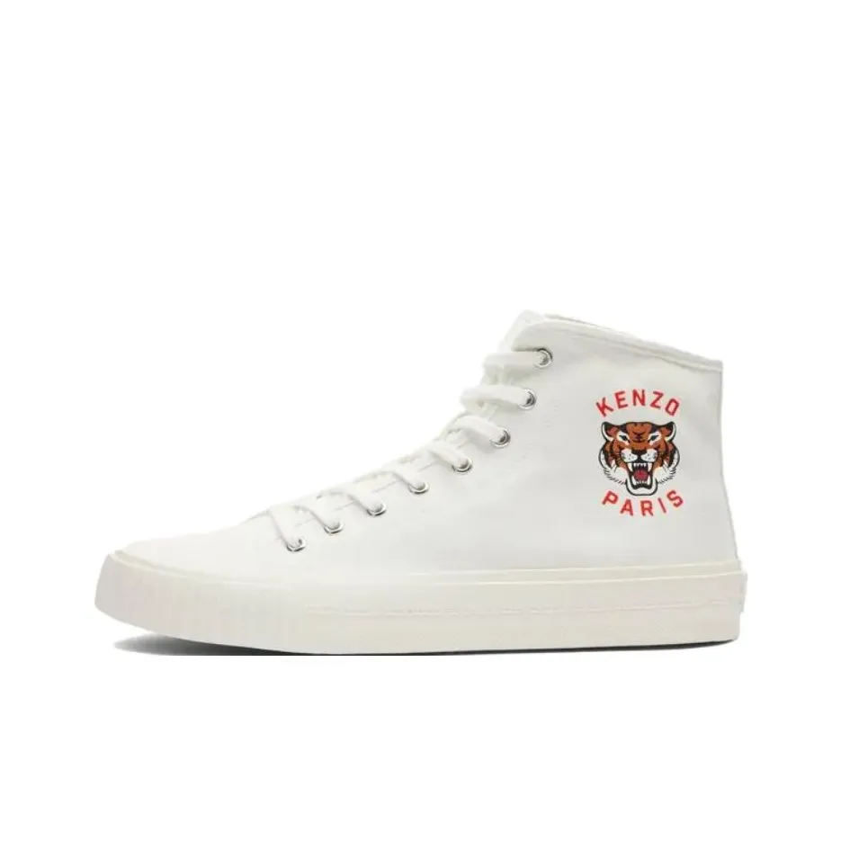 KENZO Высокие кроссовки для скейтбординга мужские белые