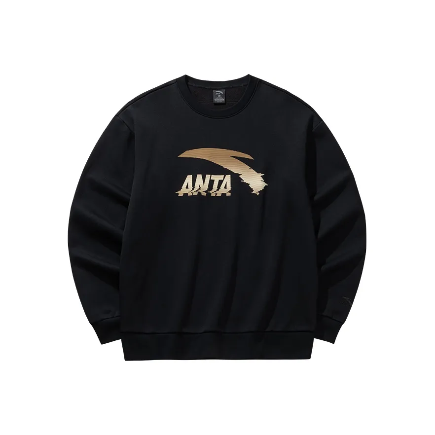 ANTA Свитшот Мужской Основной Черный