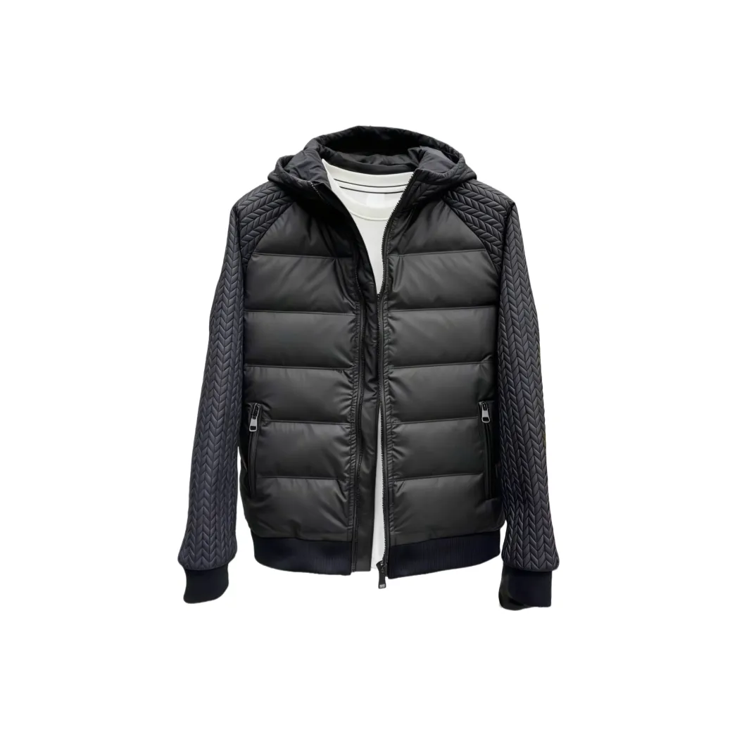 CAT'S PAW Черный Унисекс Пуховики