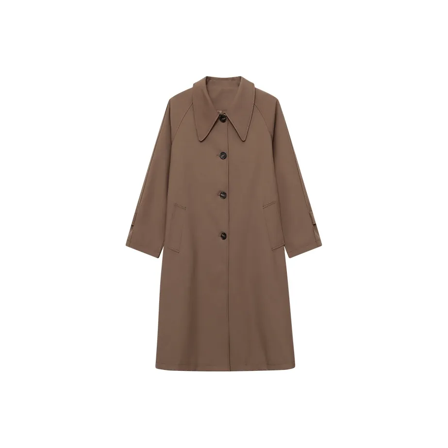 CHARM PICK Кофе Женские Тренч
