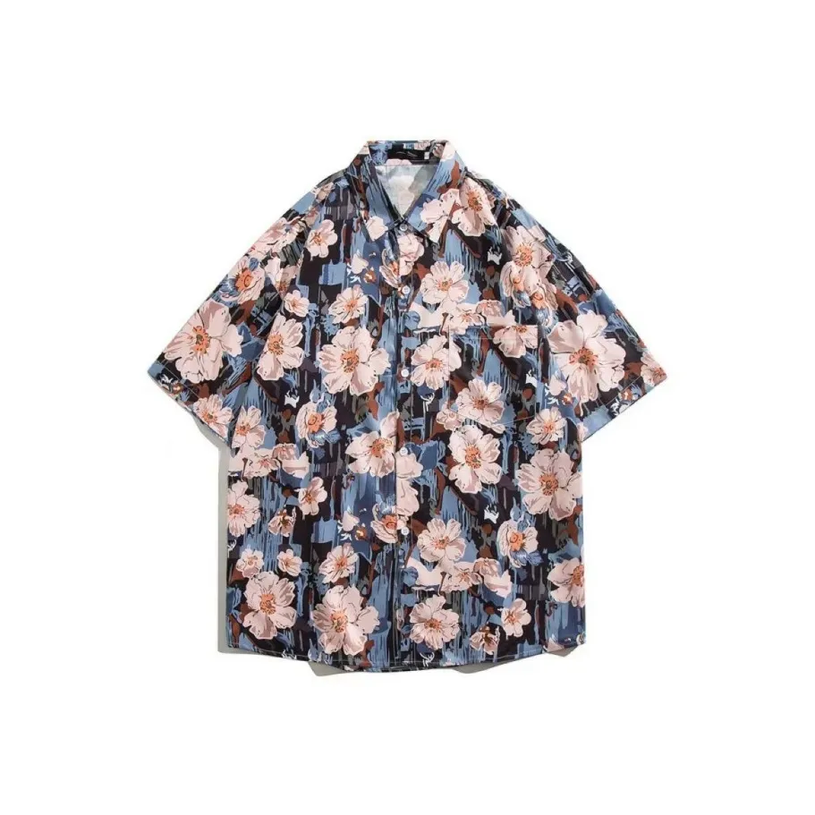 PLQV Синий Унисекс Рубашки