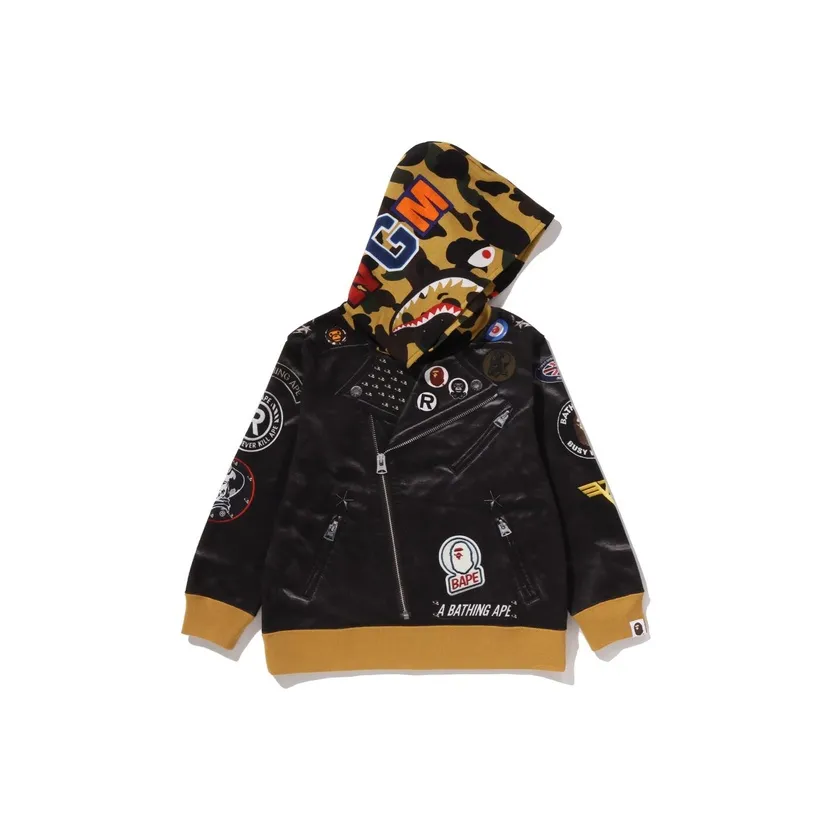A BATHING APE Куртка FW25 Дети Возраст 3-7 лет