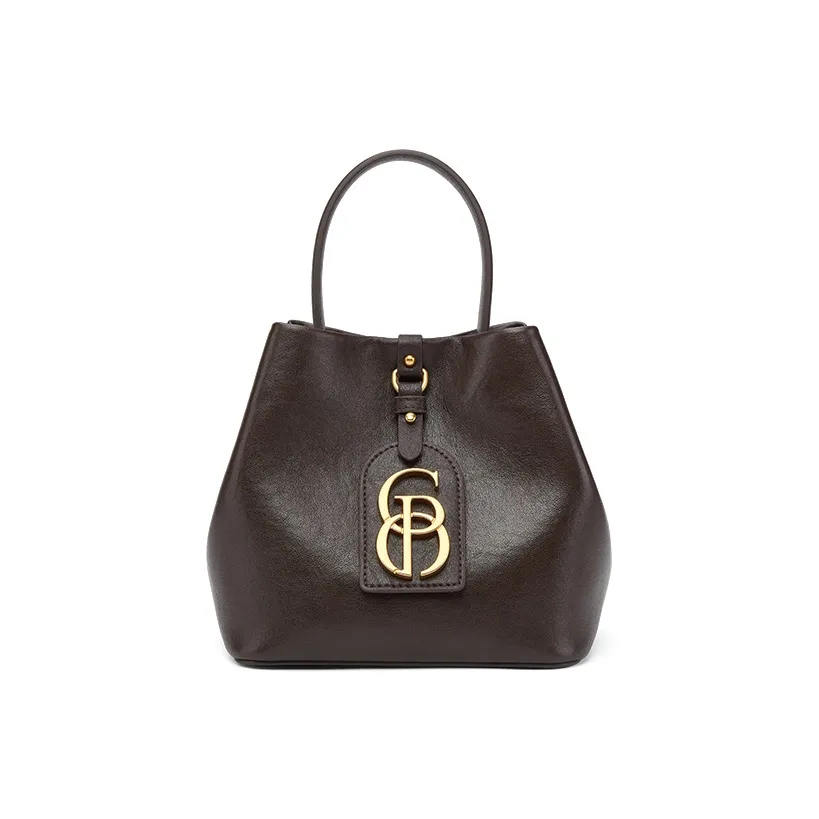 PIERRE CARDIN Корова Кожа Ведрообразная Сумка Стандартная Женская Темно-Кофейный