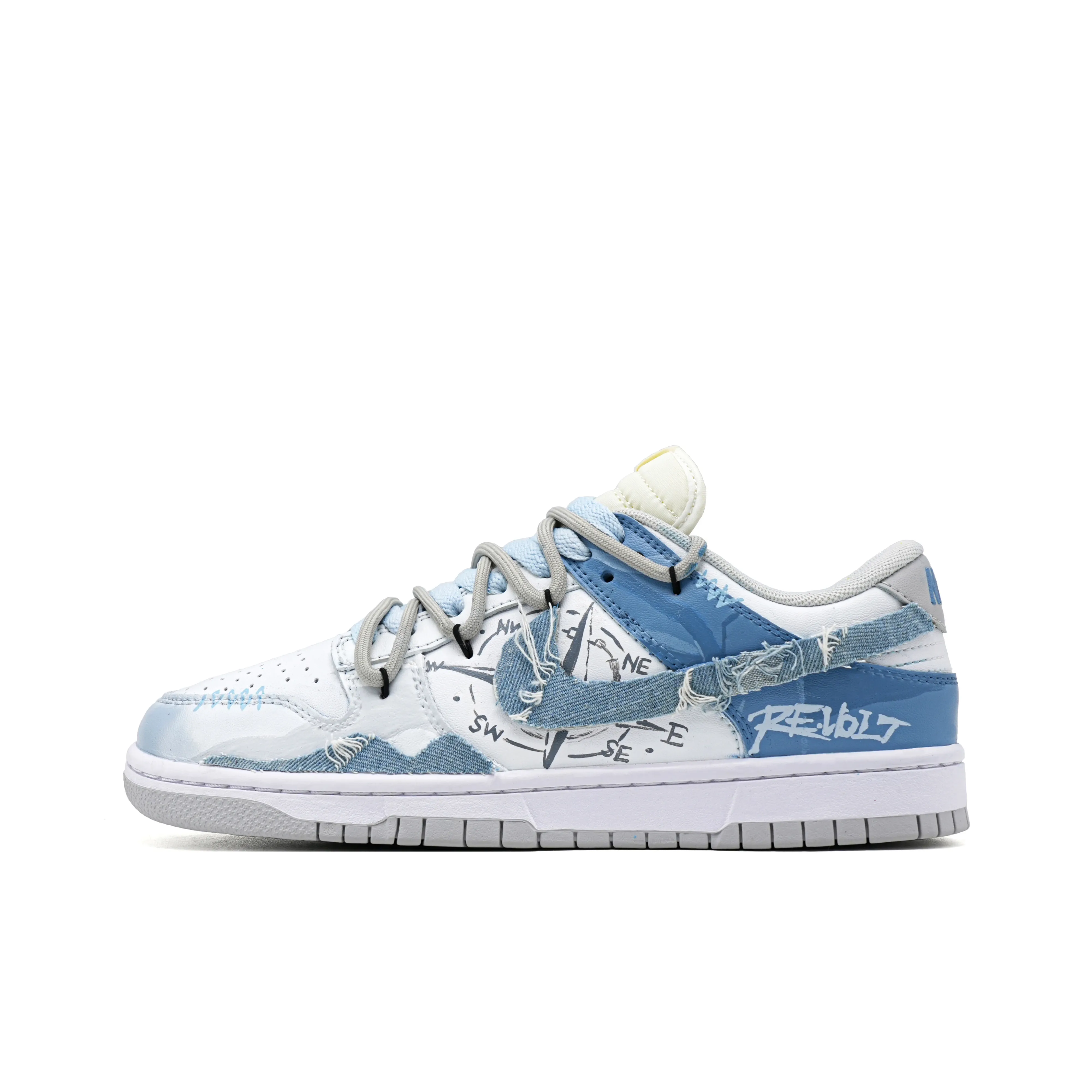 Nike Устойчивые к истиранию Дышащие Низкие Кроссовки для скейтбординга Унисекс