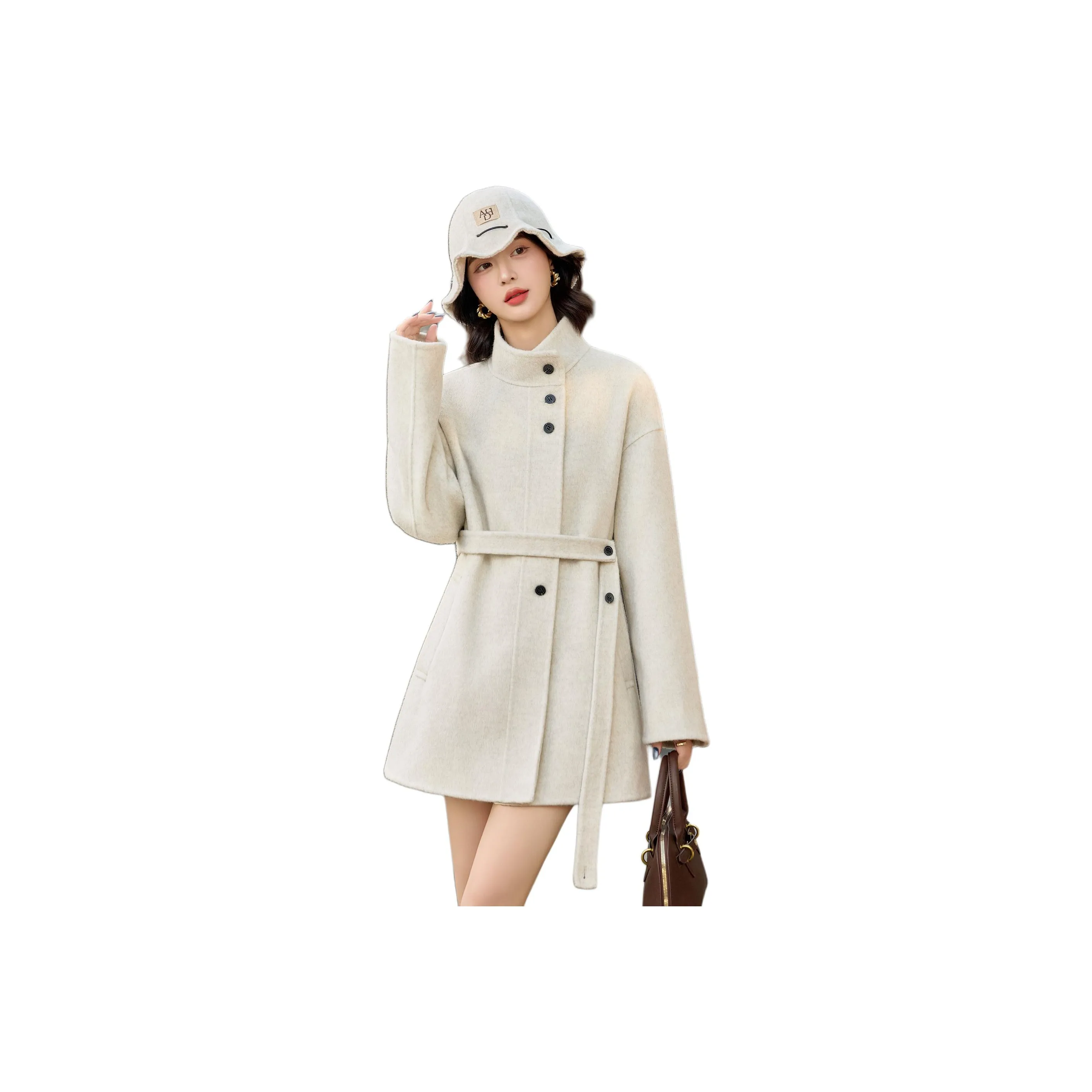 JOEM Экрю Женское Пальто