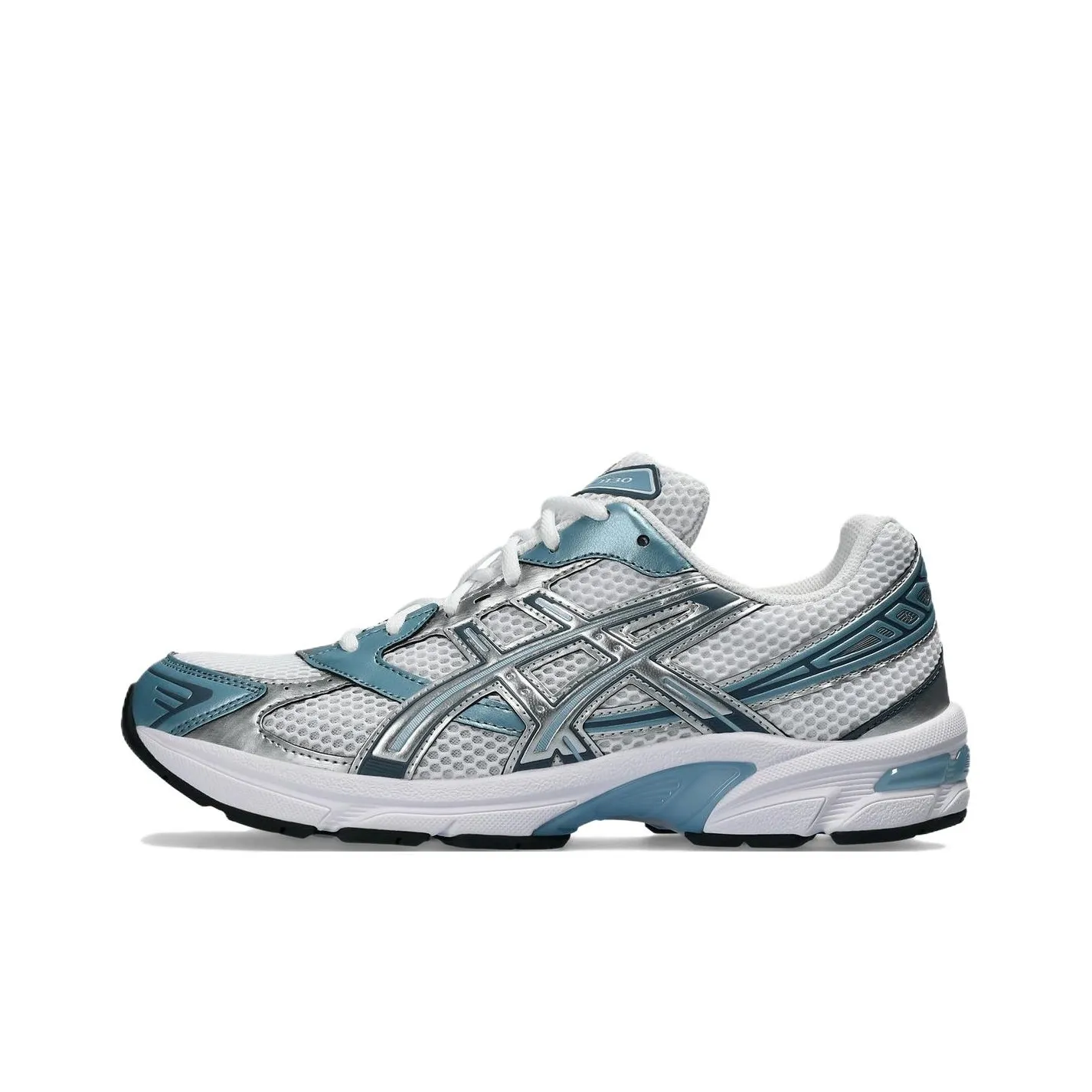 Asics Gel 1130 Running Shoes Unisex Low Top Silvery White