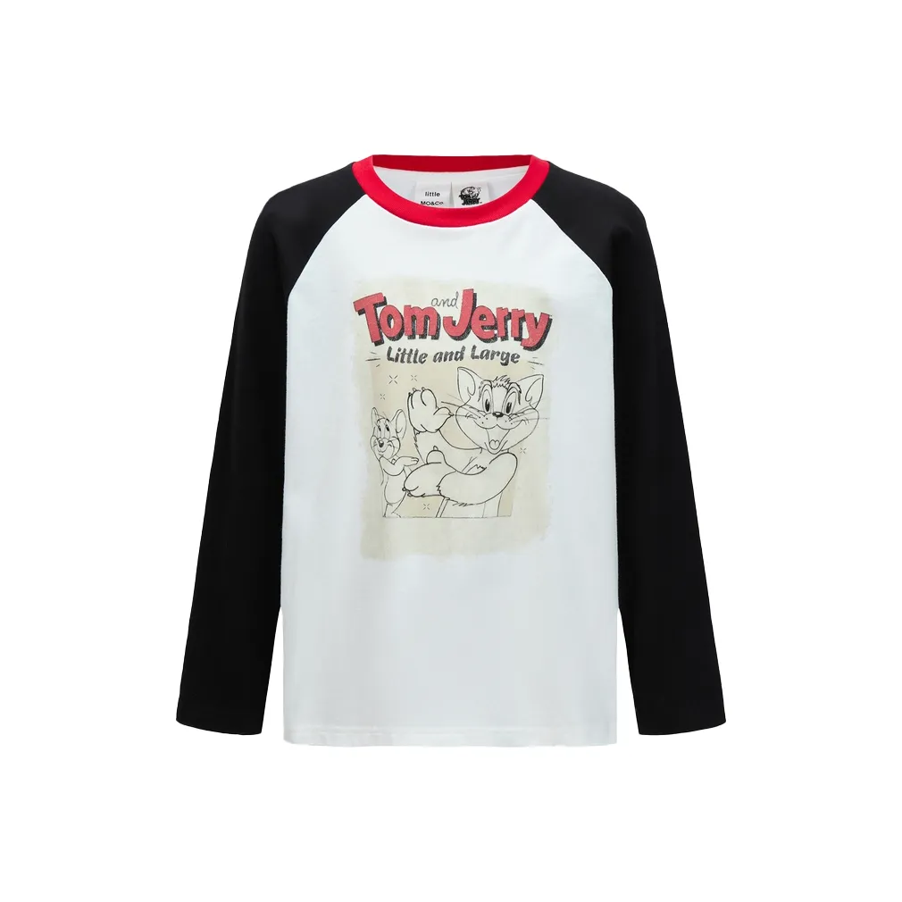 Little MO CO. x MAOHELAOSHU Коллаборация T-Рубашка FW25 Детская