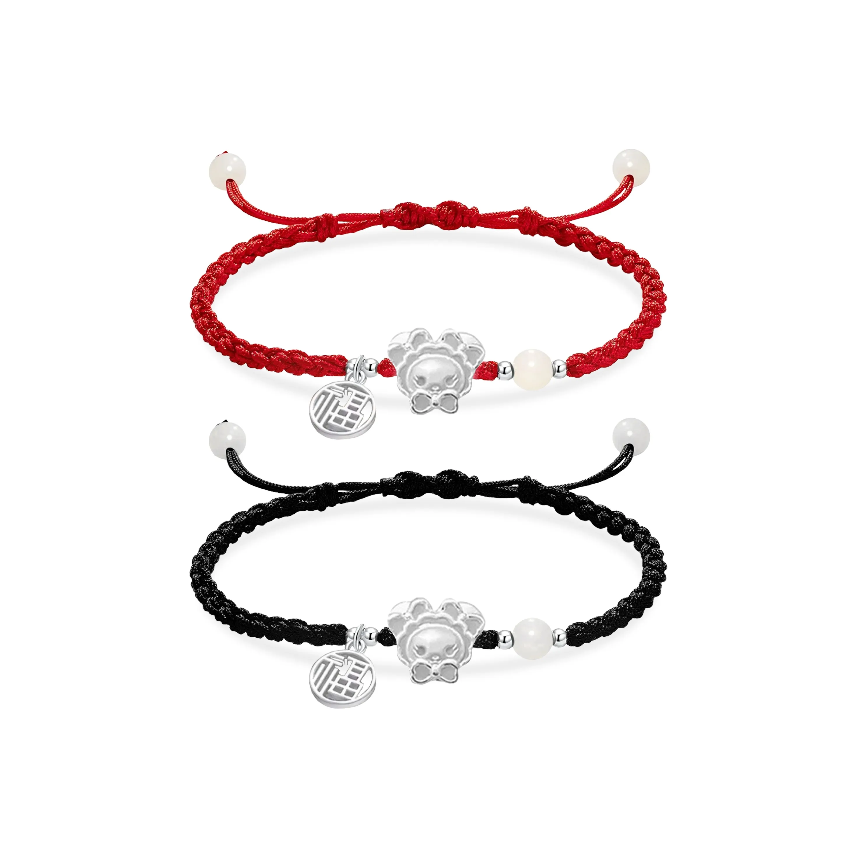 JUICY GRAPE S999 Fine Серебряный Браслет Шнурки Унисекс