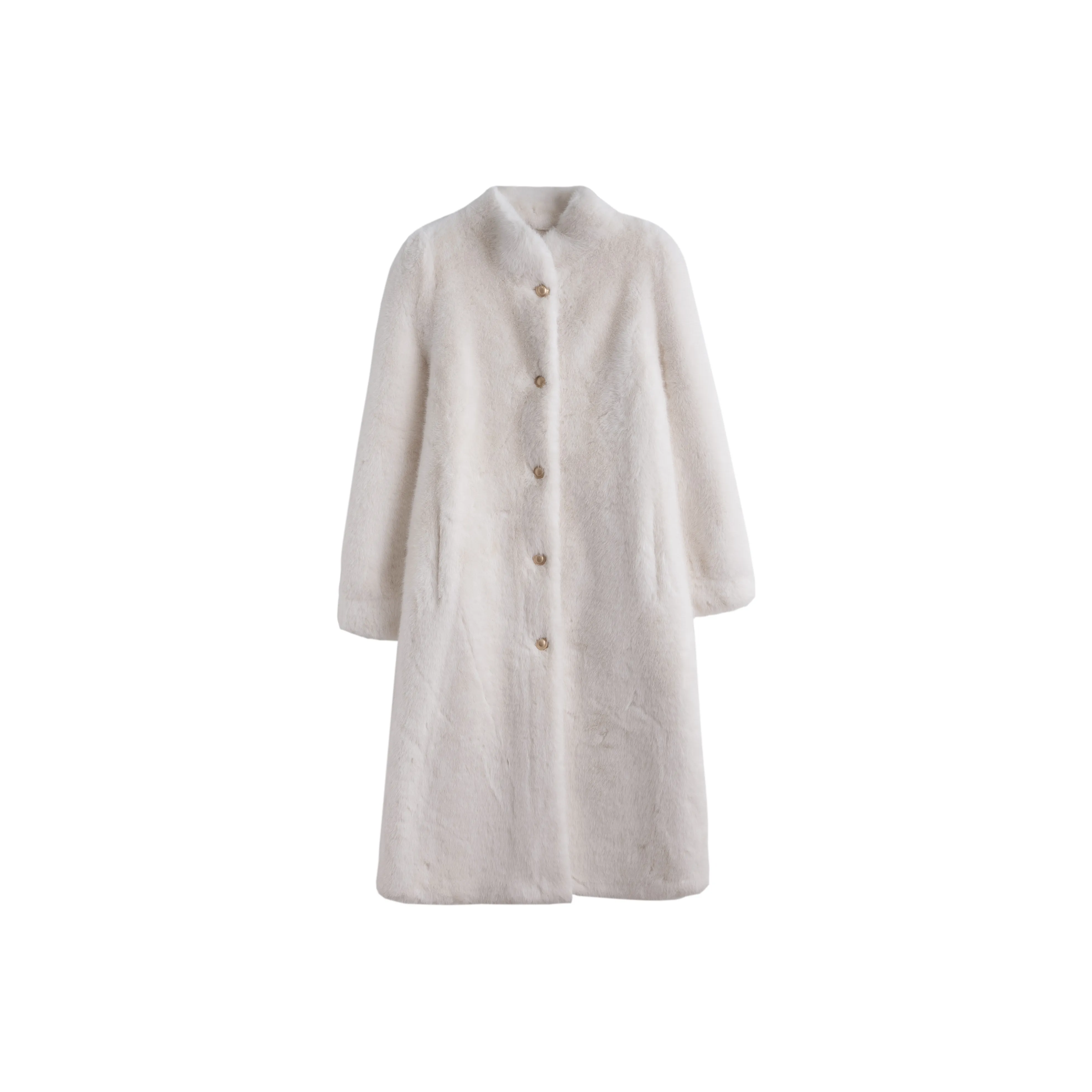 Tonlion Экрю Женские Меховые изделия