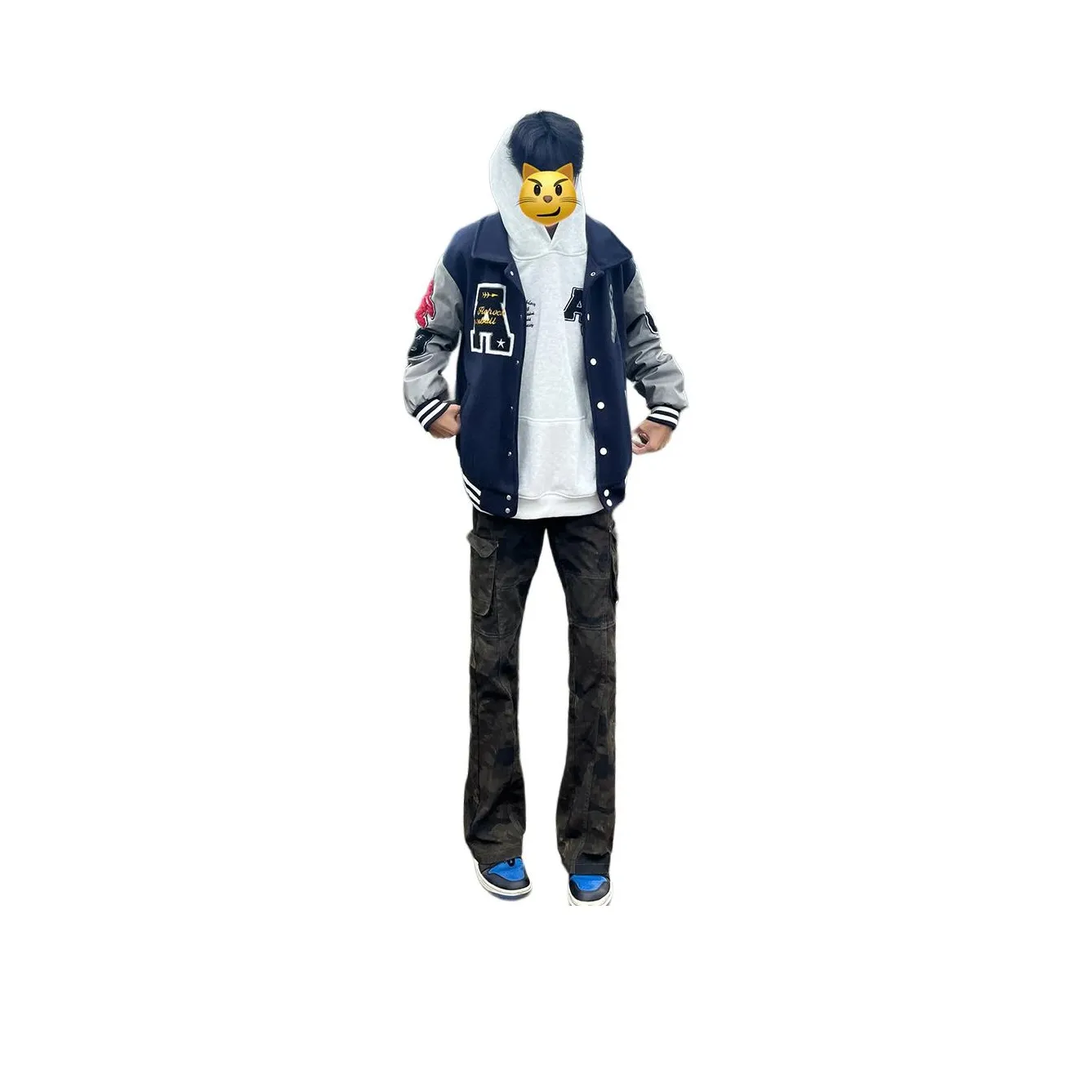 DUATOGE Камуфляж Коричневый Цвет Мужские Джинсы