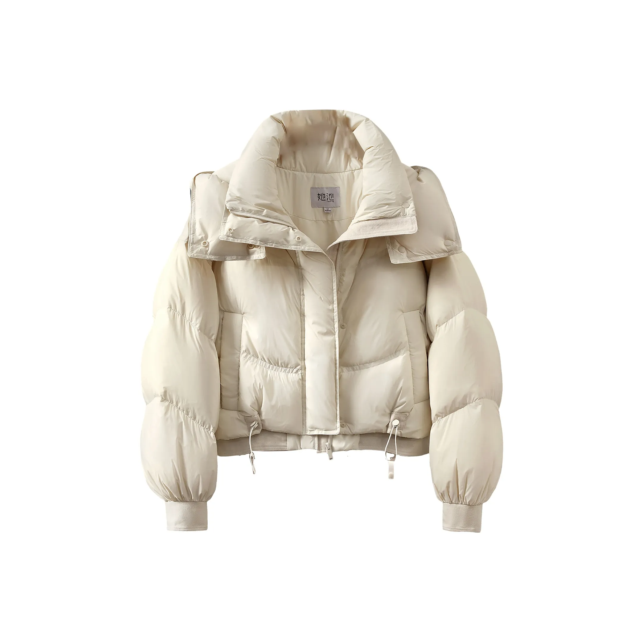 TOUCH Экрю Женские Пуховики