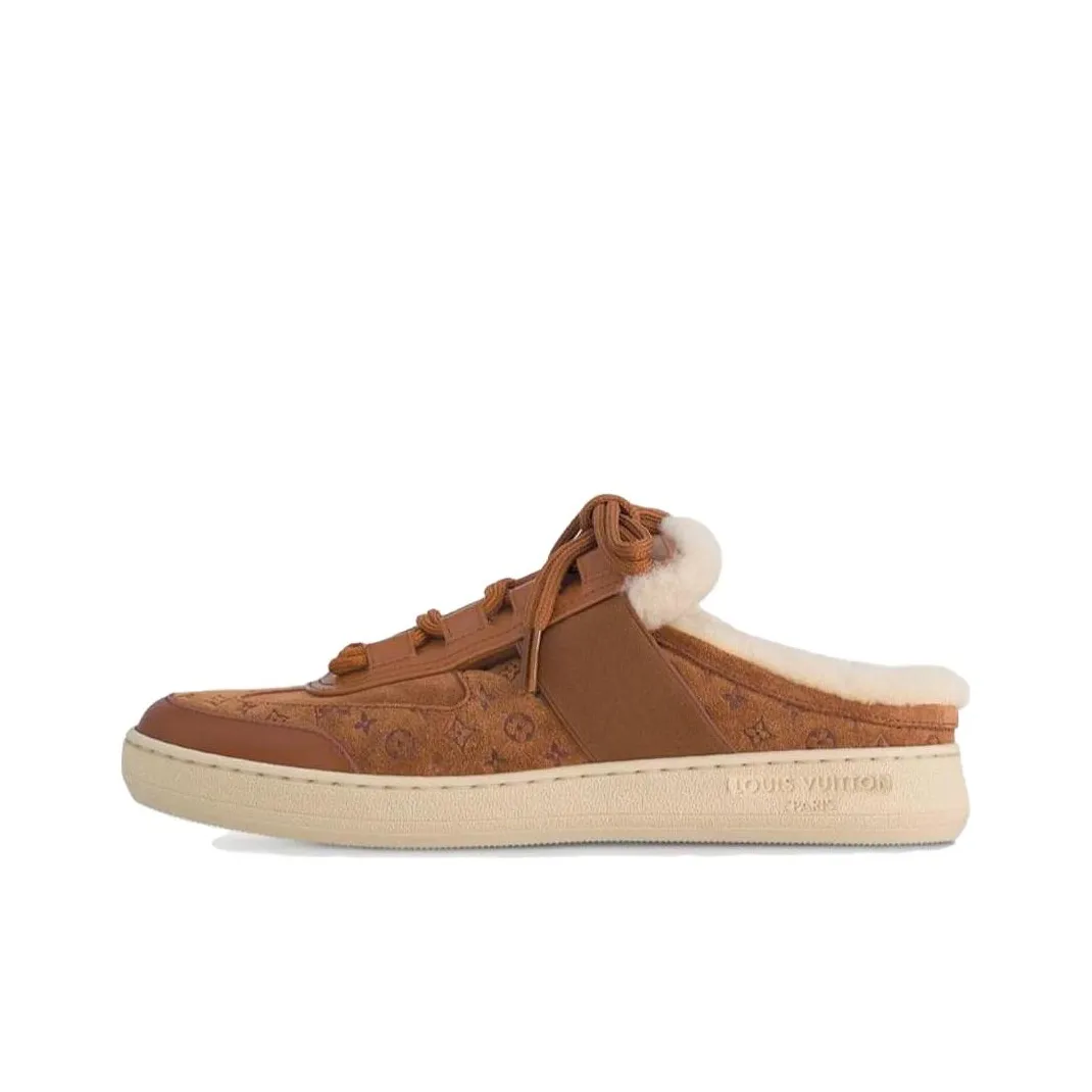 LOUIS VUITTON Lous Closed Toe Slippers Women's