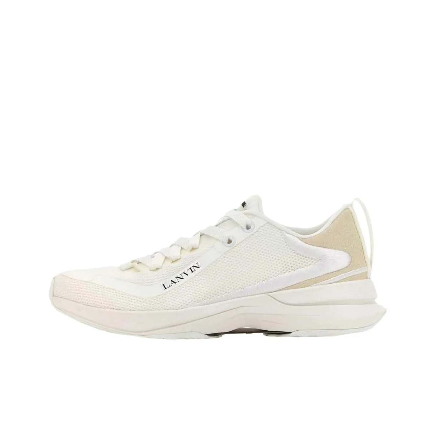 Lanvin Низкий топ Повседневная обувь Мужская Светлый бежевый Коричневый