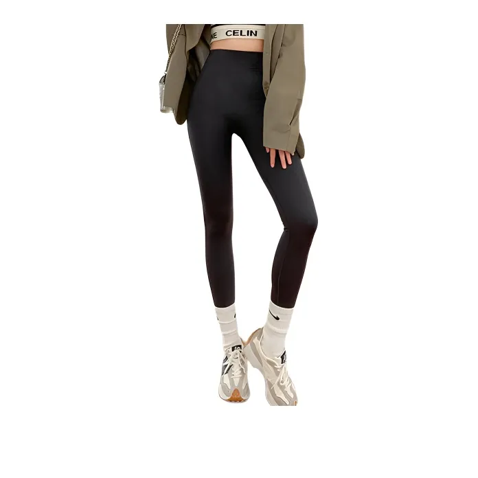 1 Pack Black Women's Leggings 1 Пачка Черные Женские Леггинсы