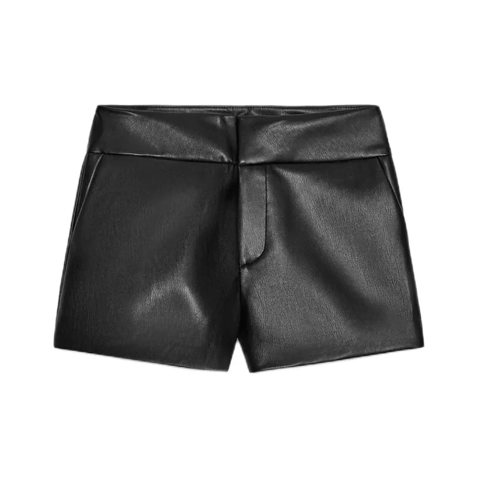 ZARA Collaboration Черные Женские Повседневные Шорты