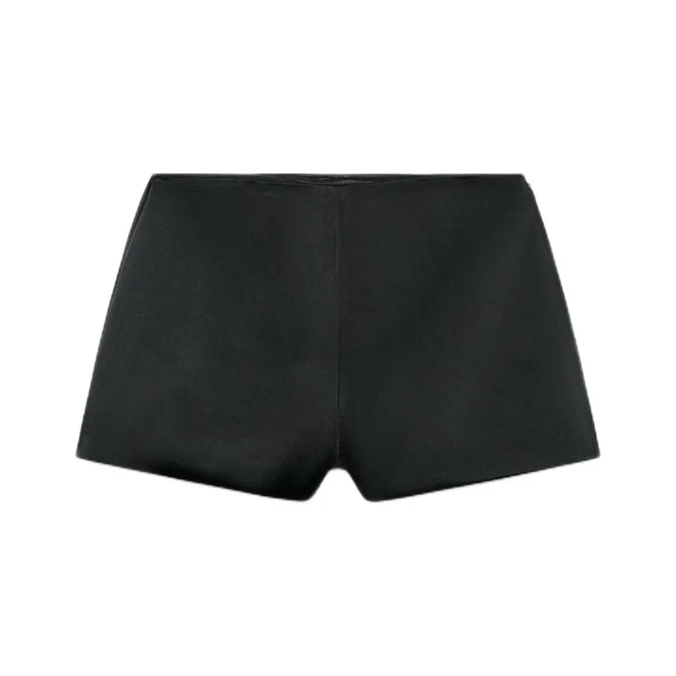 ZARA Collaboration Черные Женские Повседневные Шорты