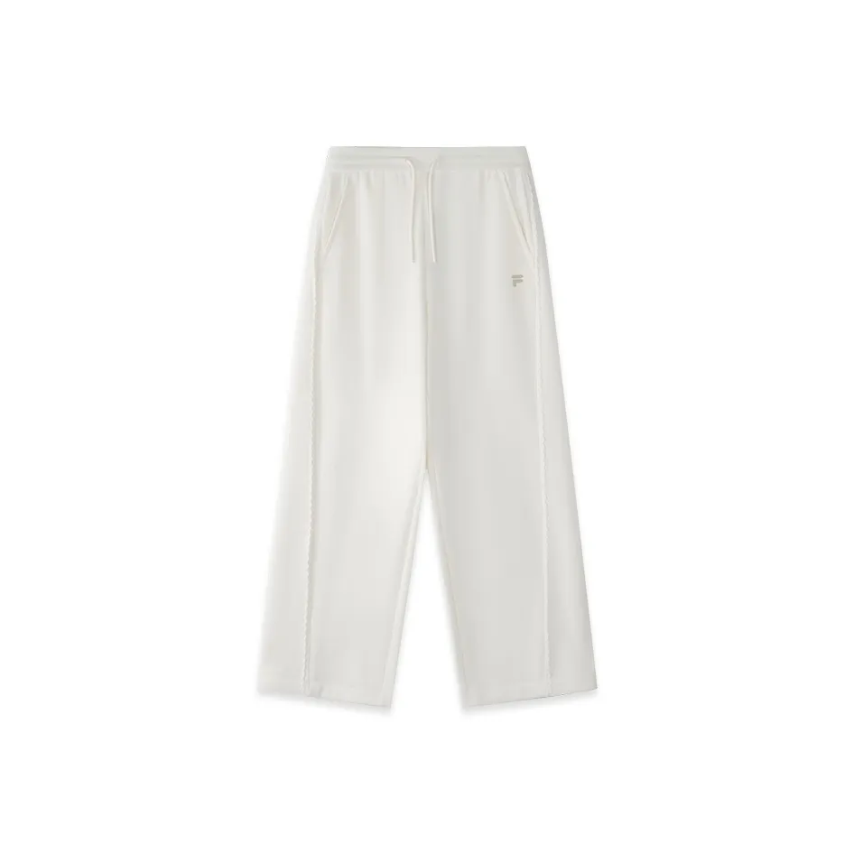FILA FUSION Повседневные брюки Женские Cloud White