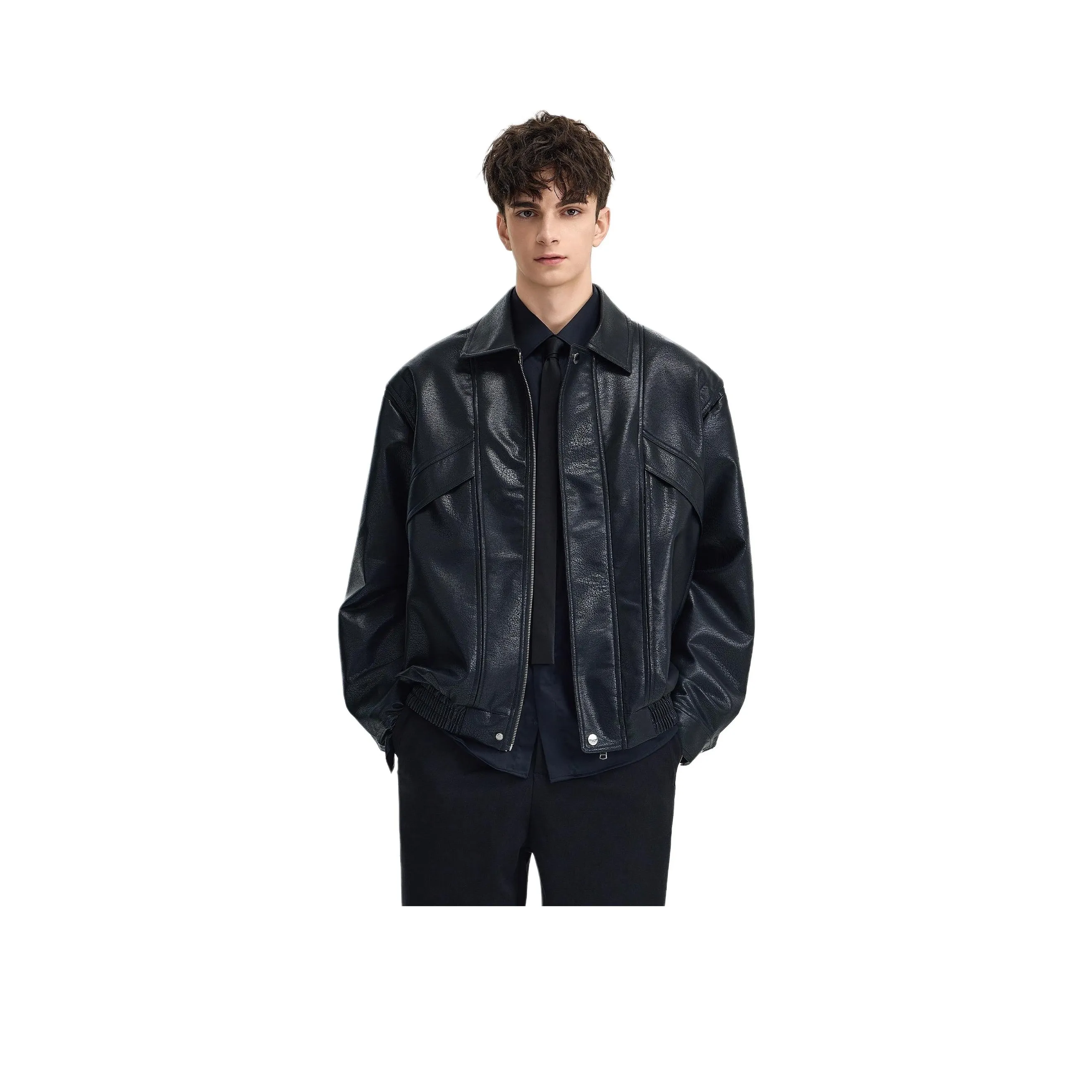 WILD LEADER Vedri кожаная куртка унисекс